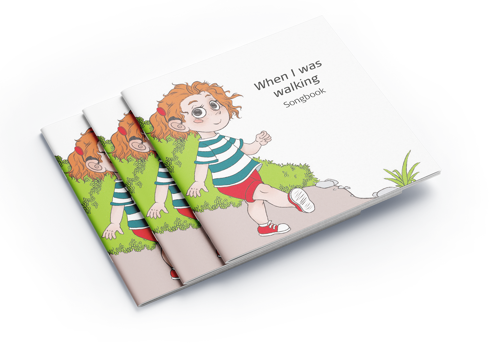 When I was Walking Songbook Cover