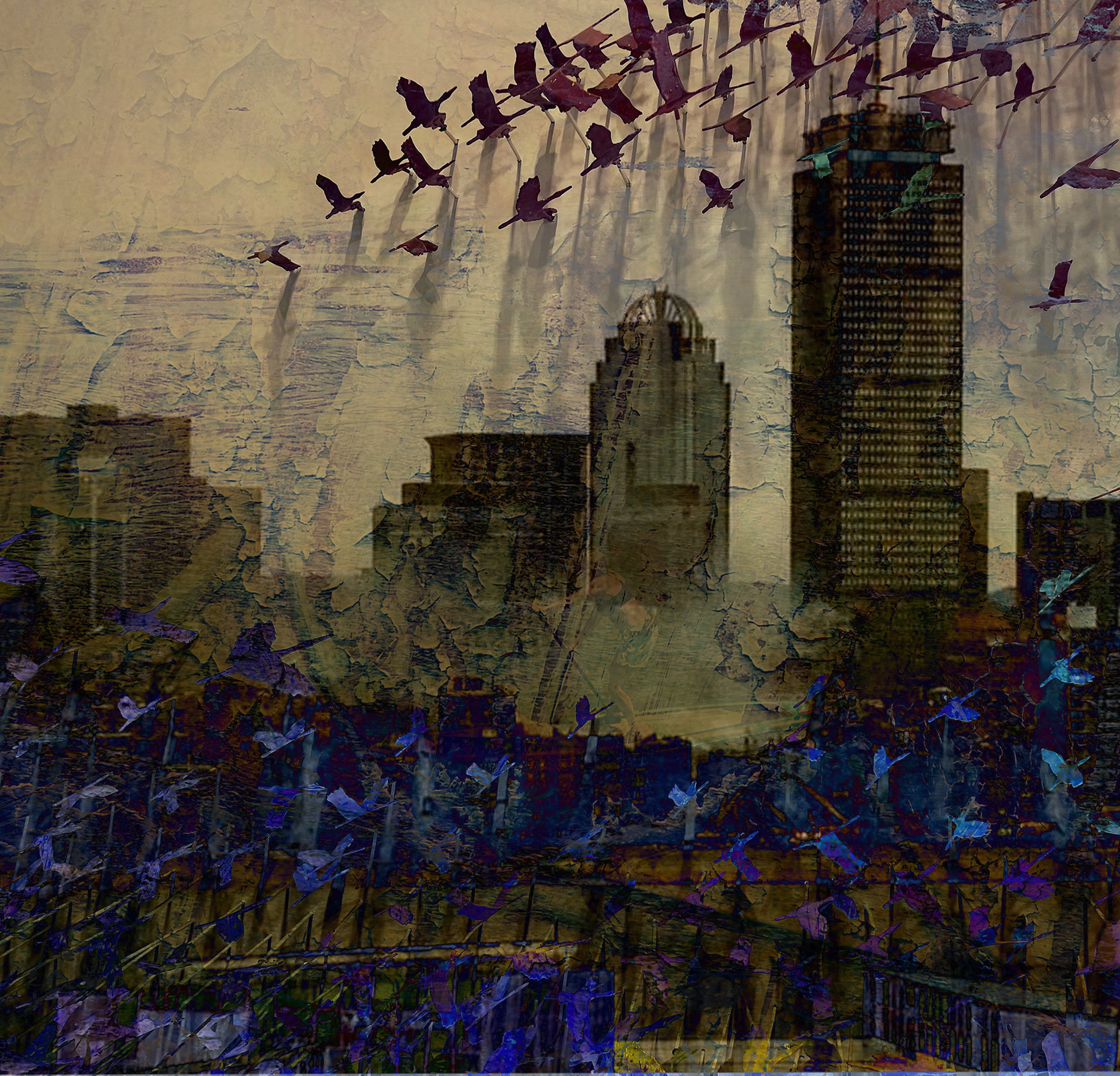 Boston Skyline at Dusk