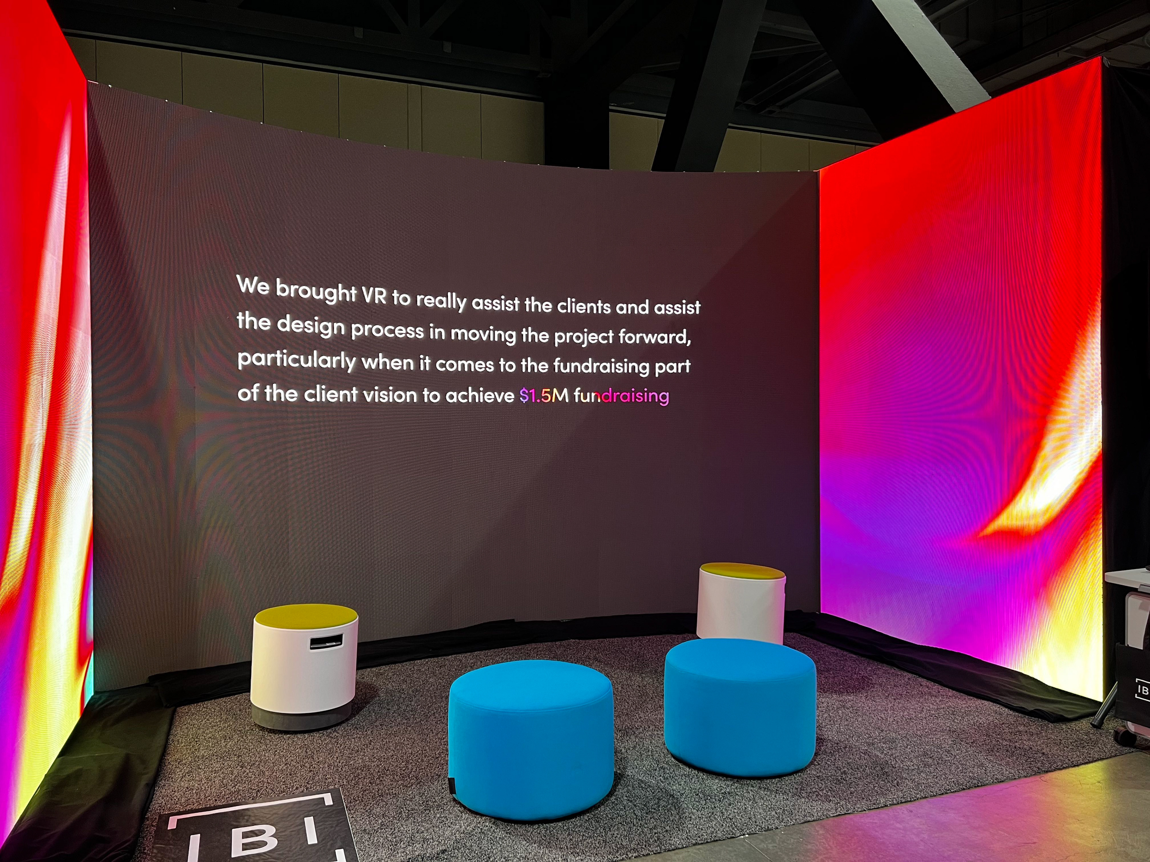 Connecting the client's vision with potential investors through immersive VR, raising $1.5M.