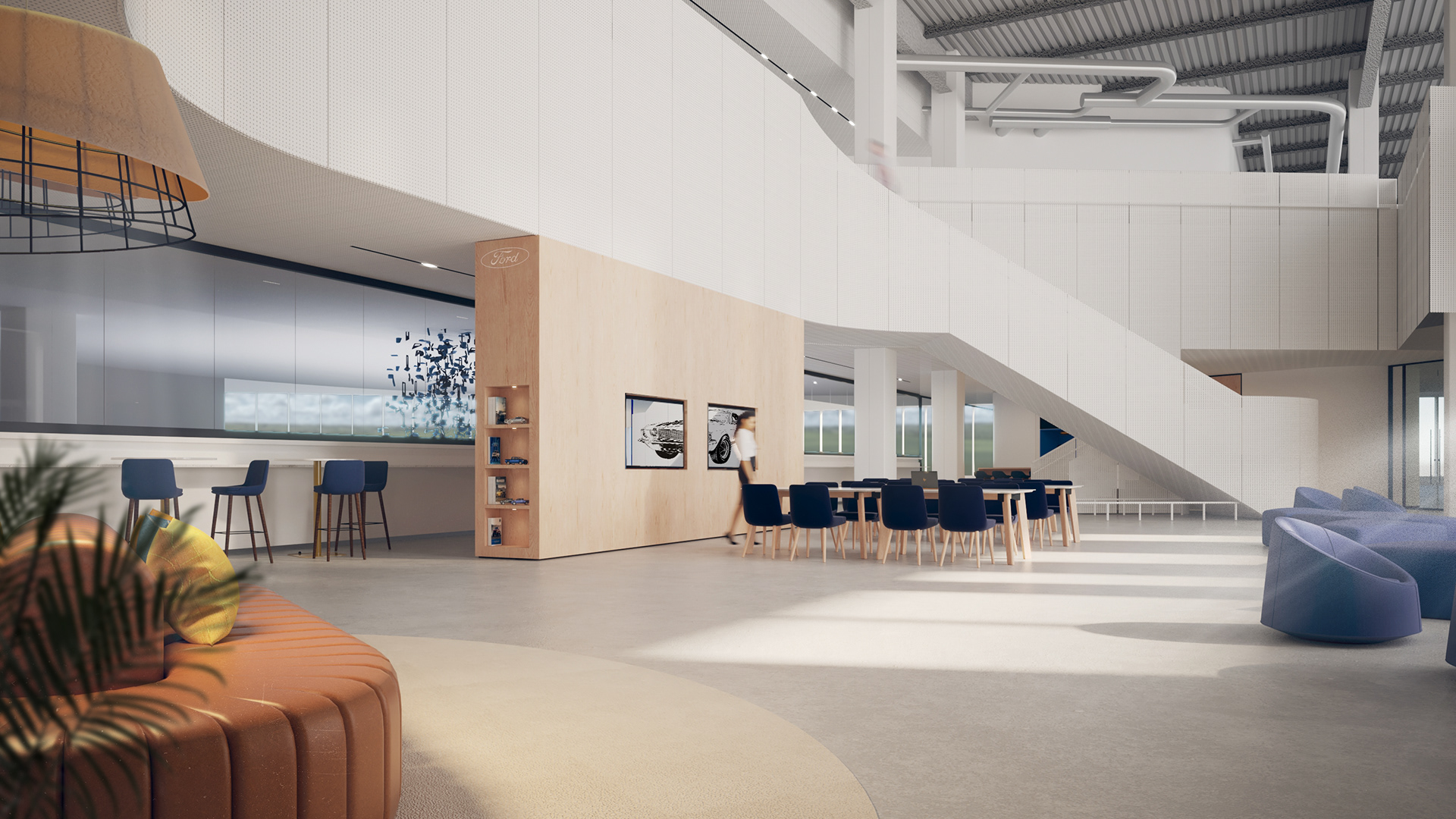 Ford Motors' New Dearborn Campus | Snøhetta, IBI Group