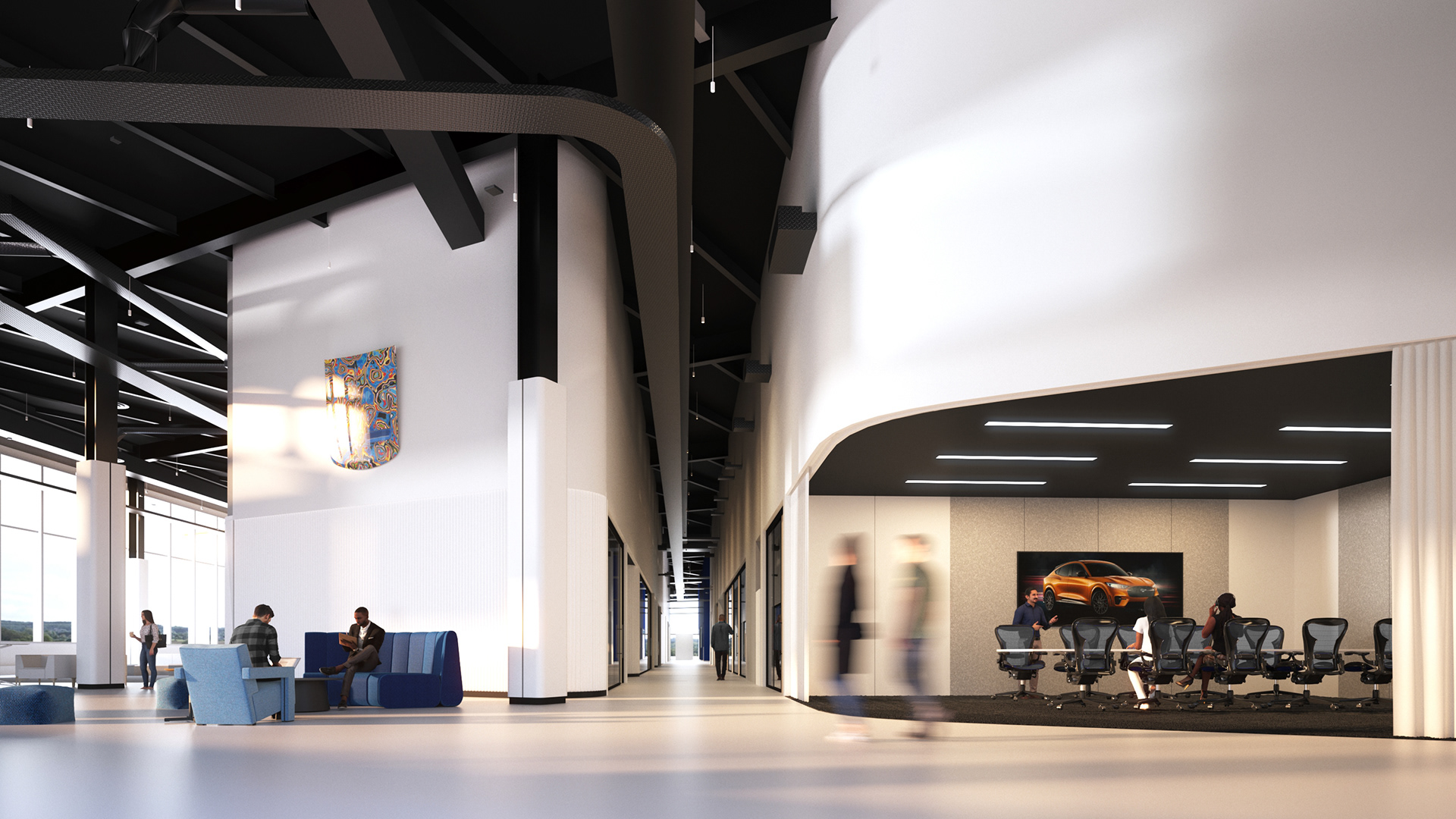 Ford Motors' New Dearborn Campus | Snøhetta, IBI Group