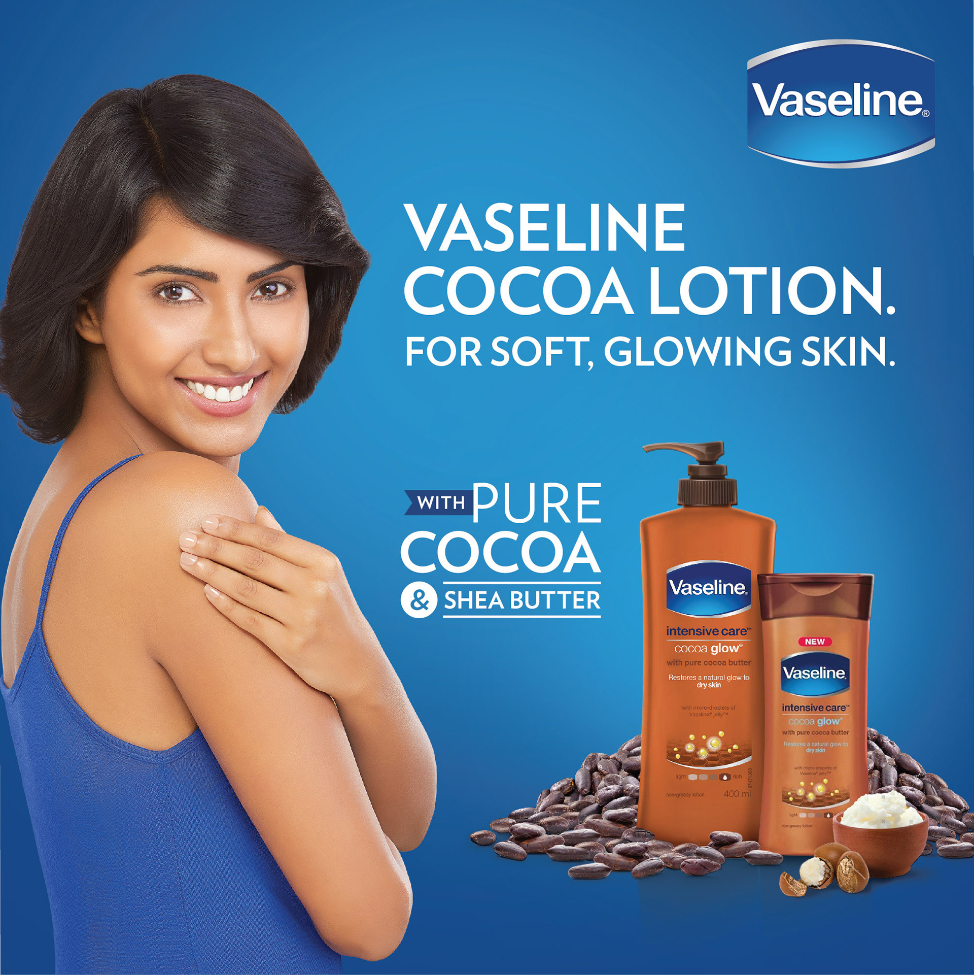 new vaseline lotion commercial