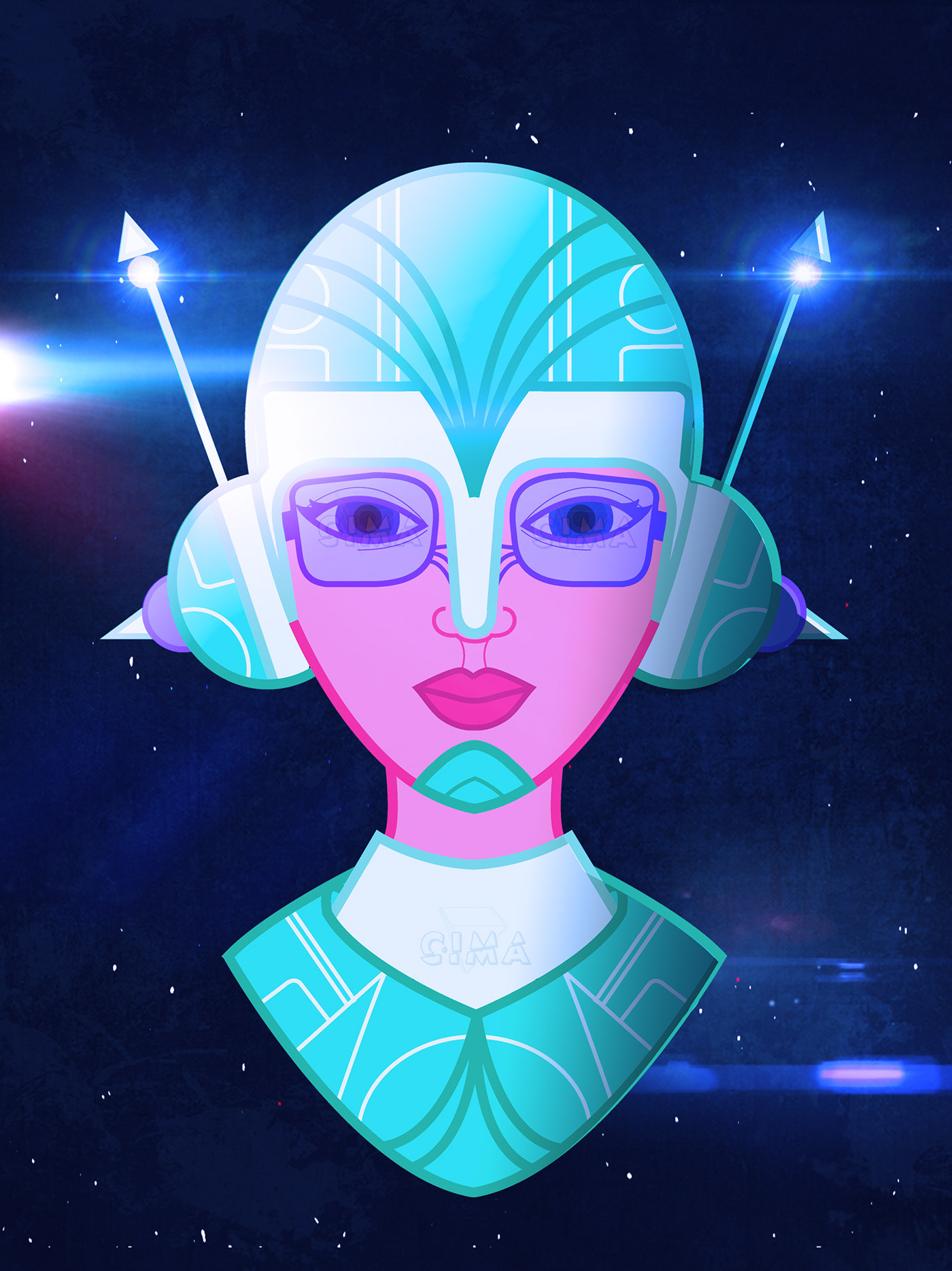 Futurechik, Ilustration
