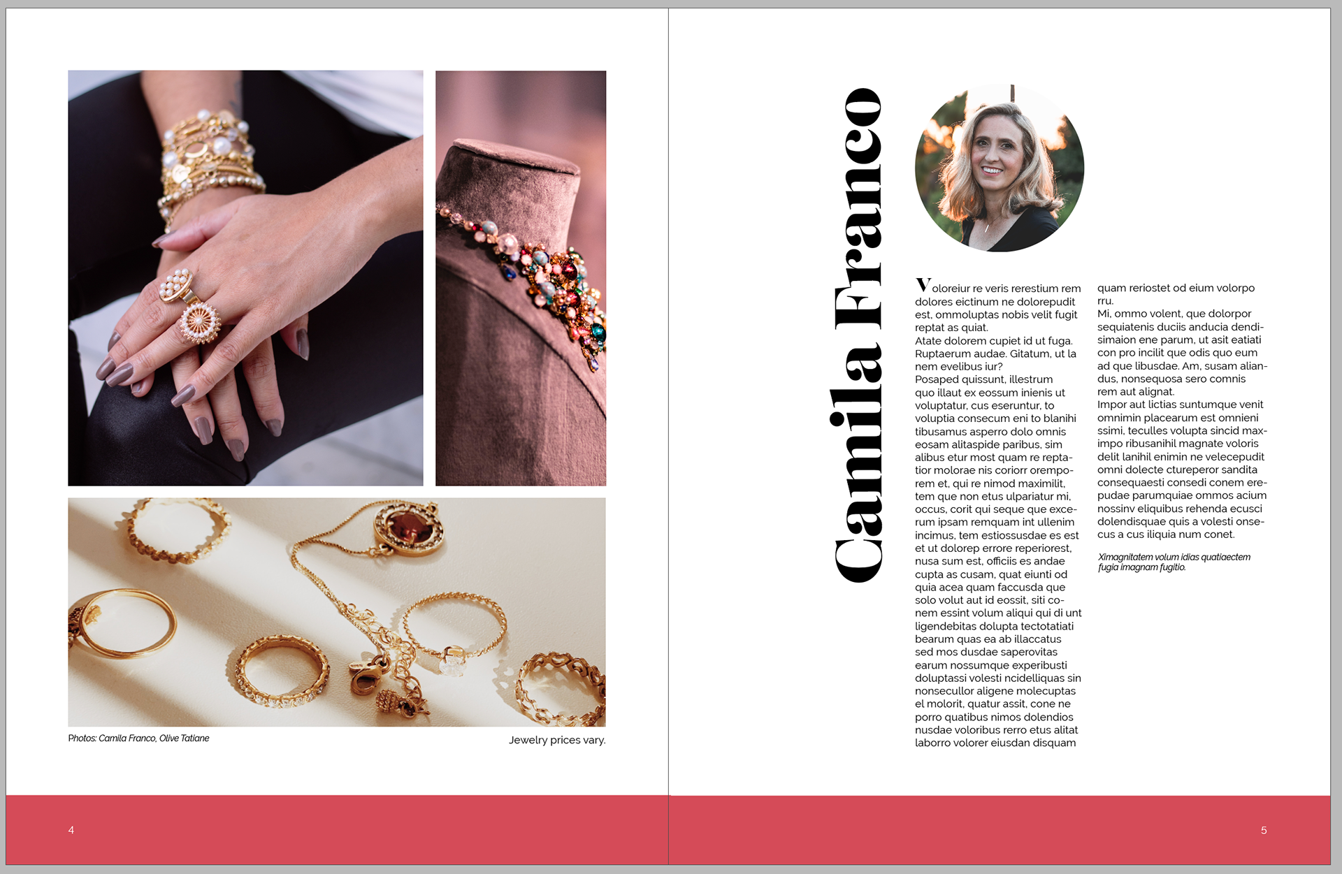 InDesign Mockup