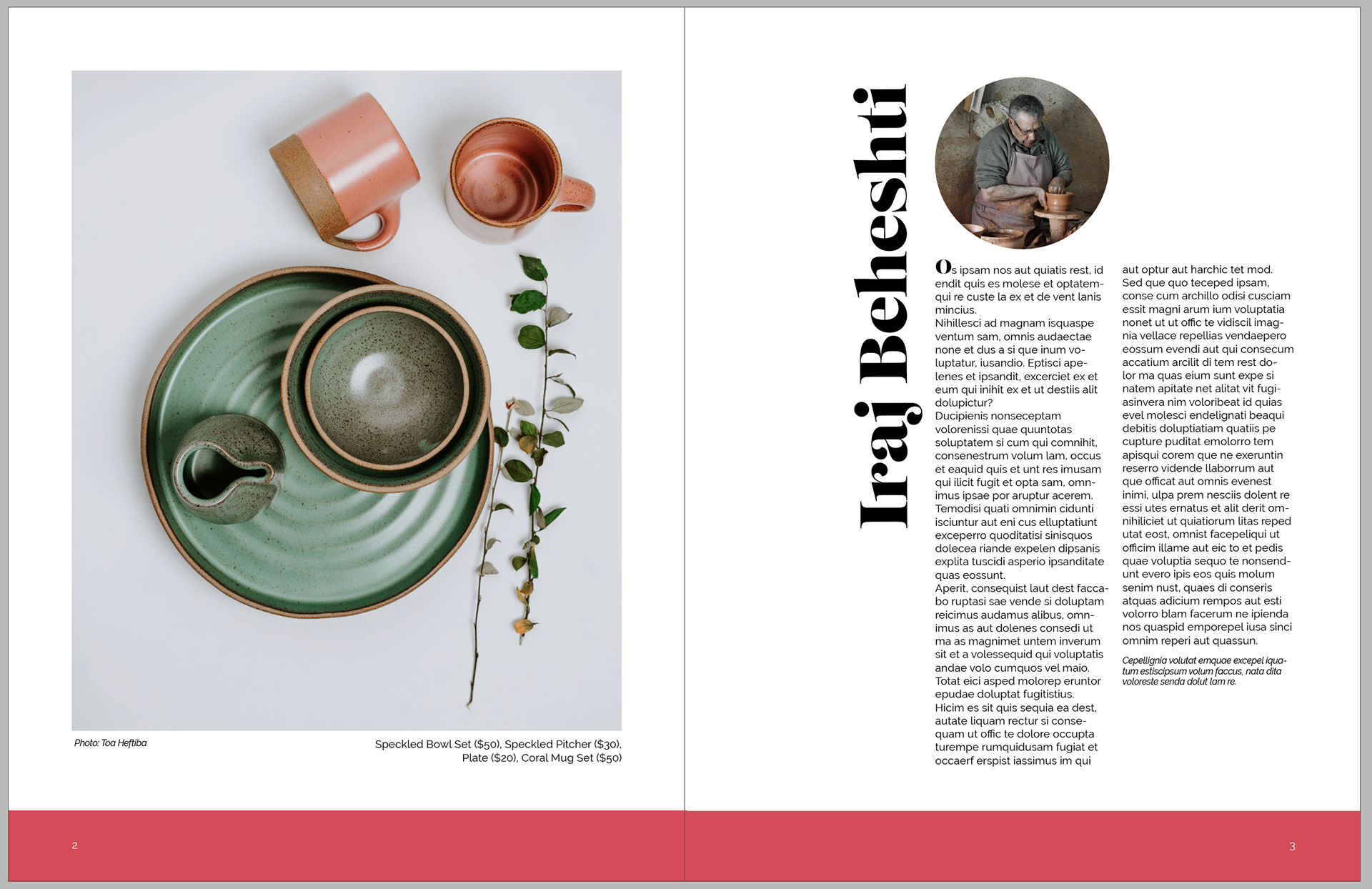 InDesign Mockup