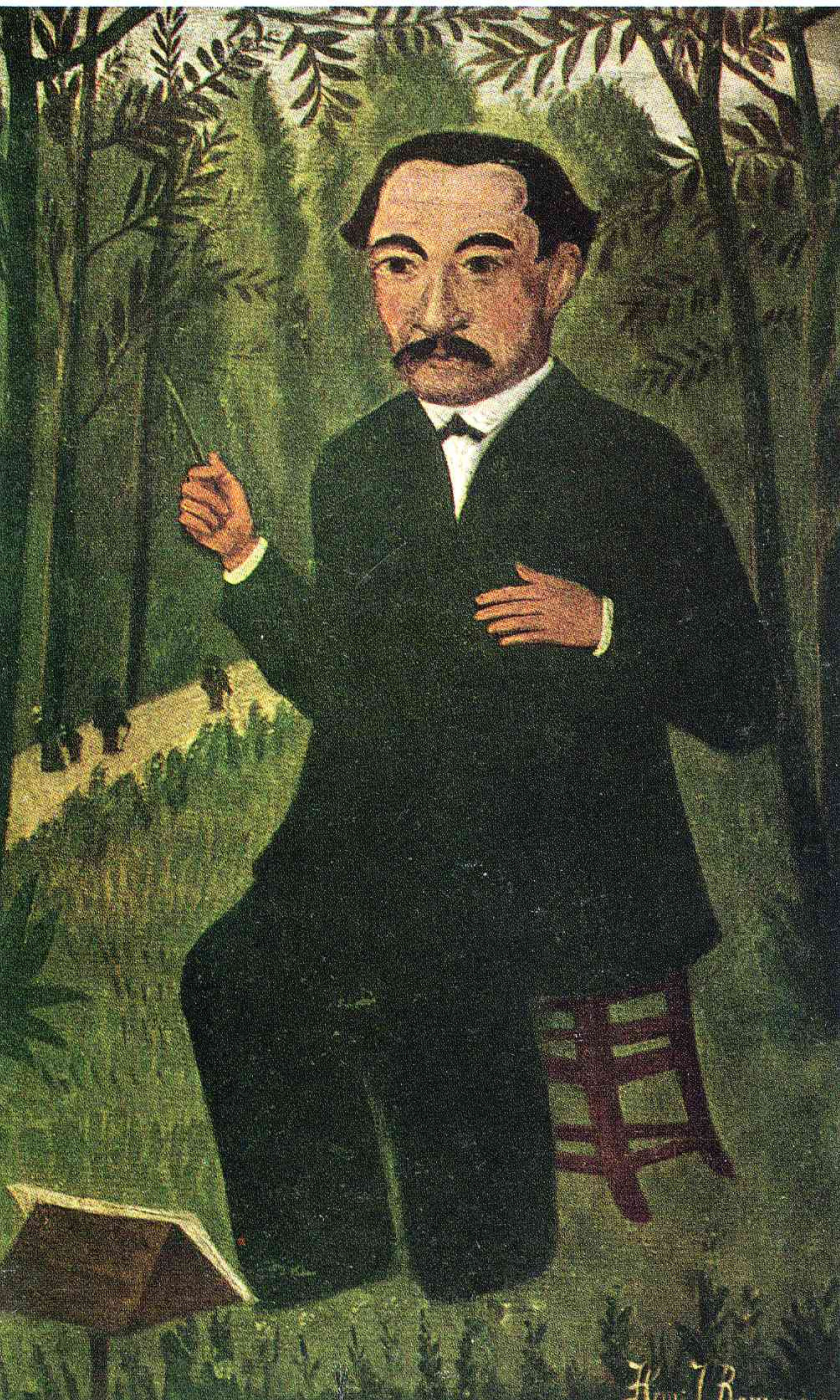 Henri Rousseau, as a conductor - Henri Rousseau