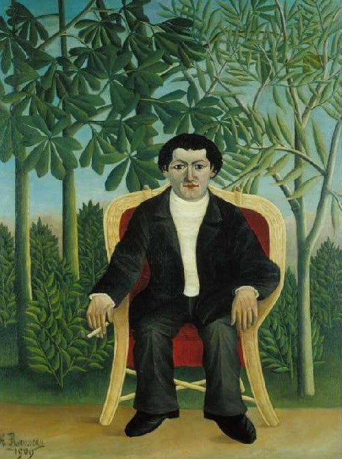 Portrait von Joseph Brummer - Henri Rousseau