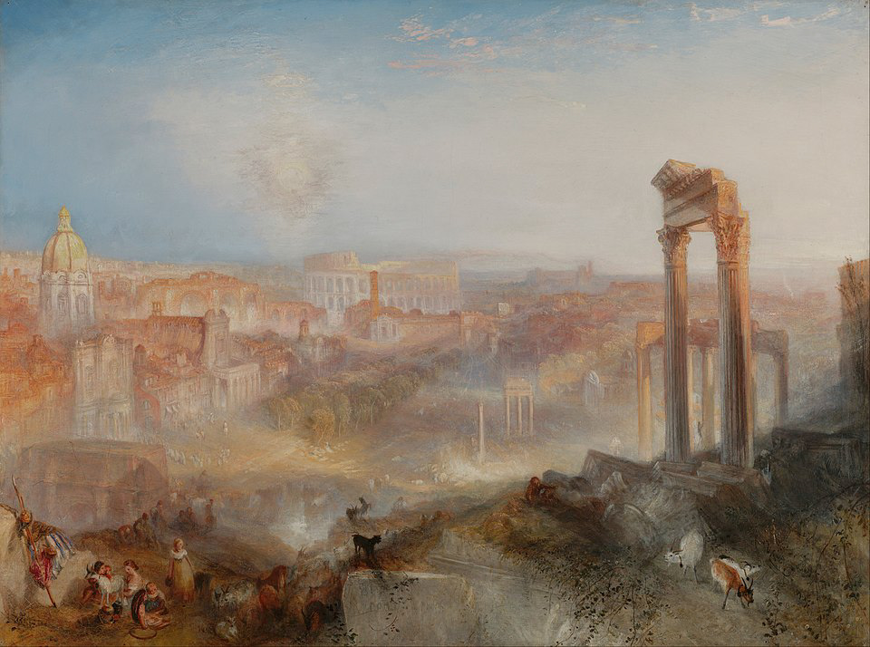 Campo Vaccino - William Turner