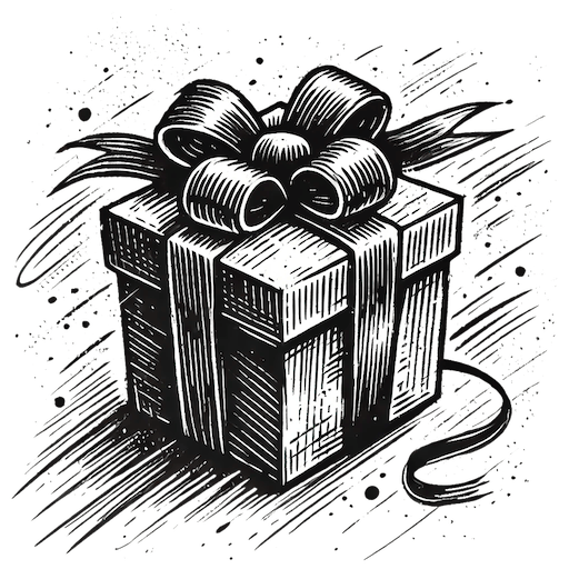 Icône paquet cadeau : à gagner