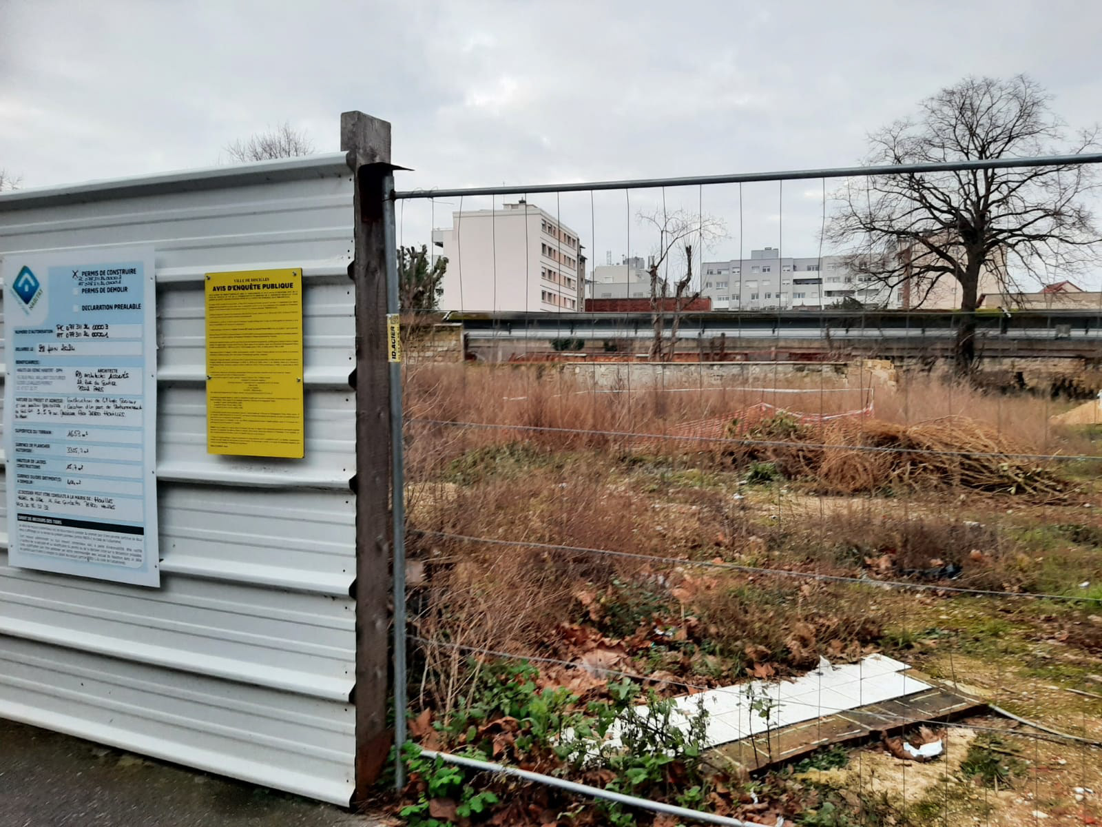 Chantier maison de la santé Houilles
