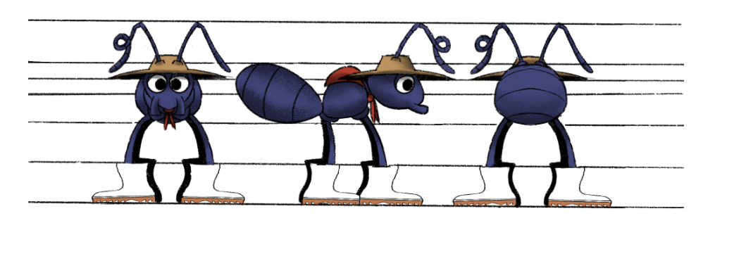 Goofy Ant Turnaround