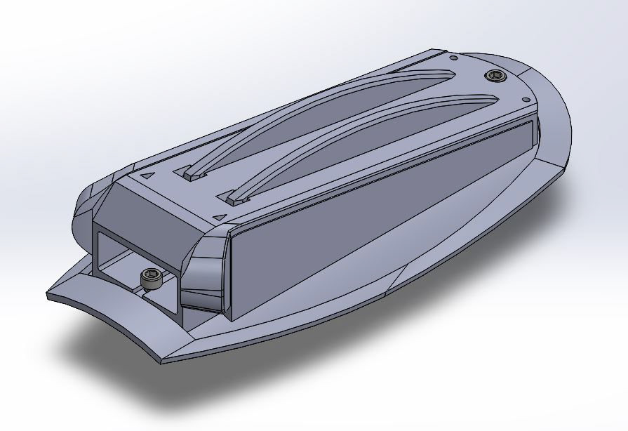 Left Arm Gauntlet Attachment Model