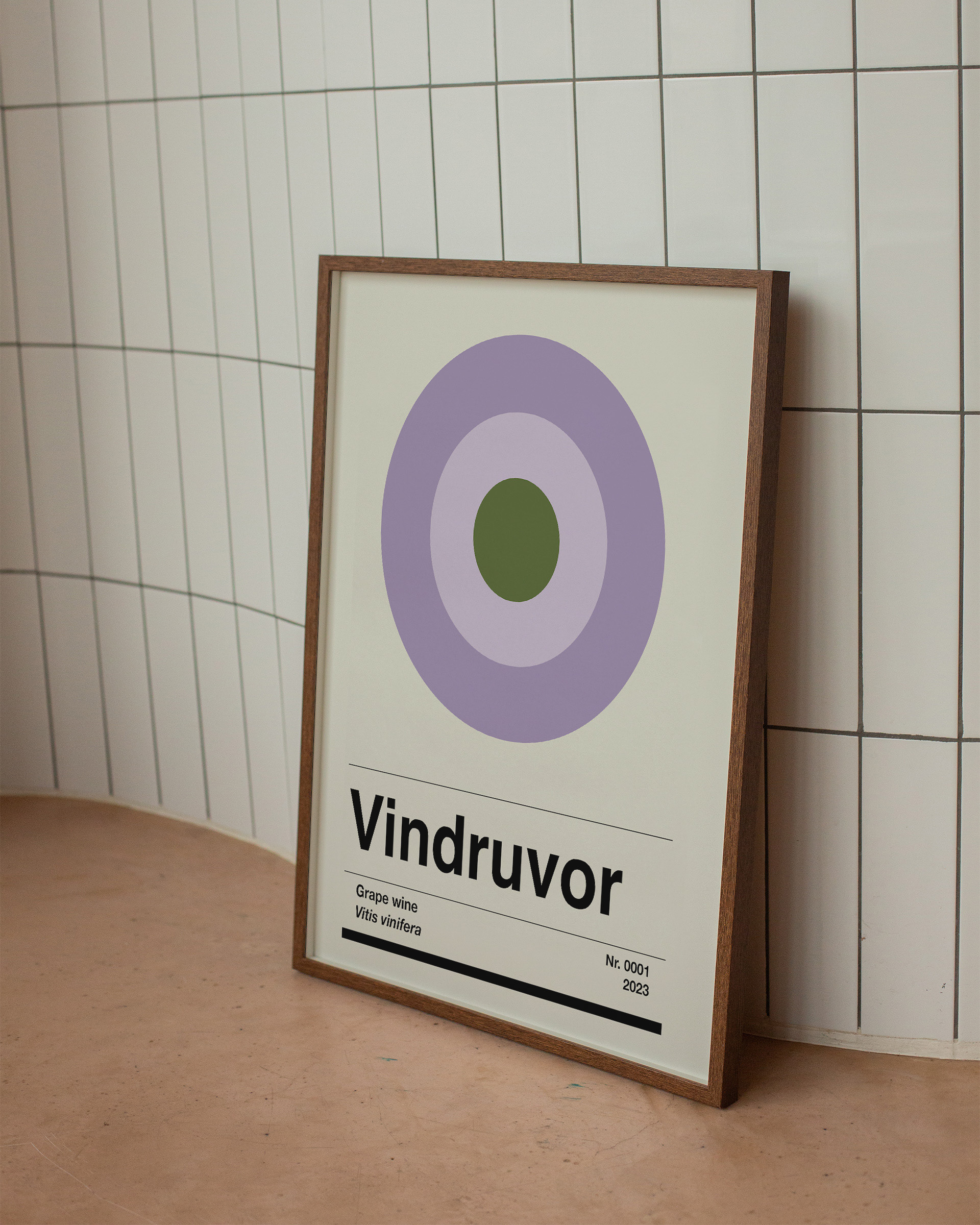 Vindruvor | Poster ur Smooth Edges