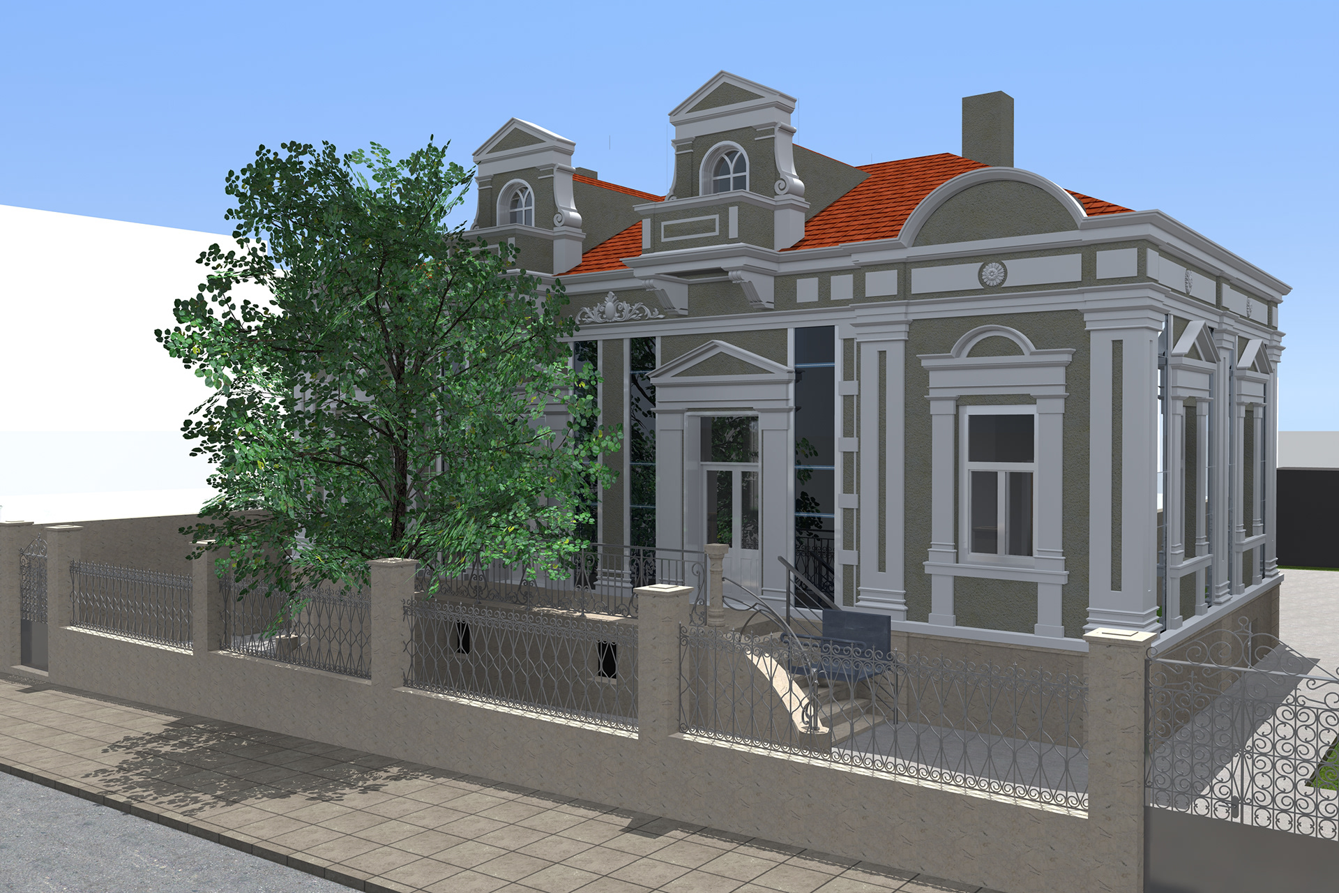 House - Renovation concept render