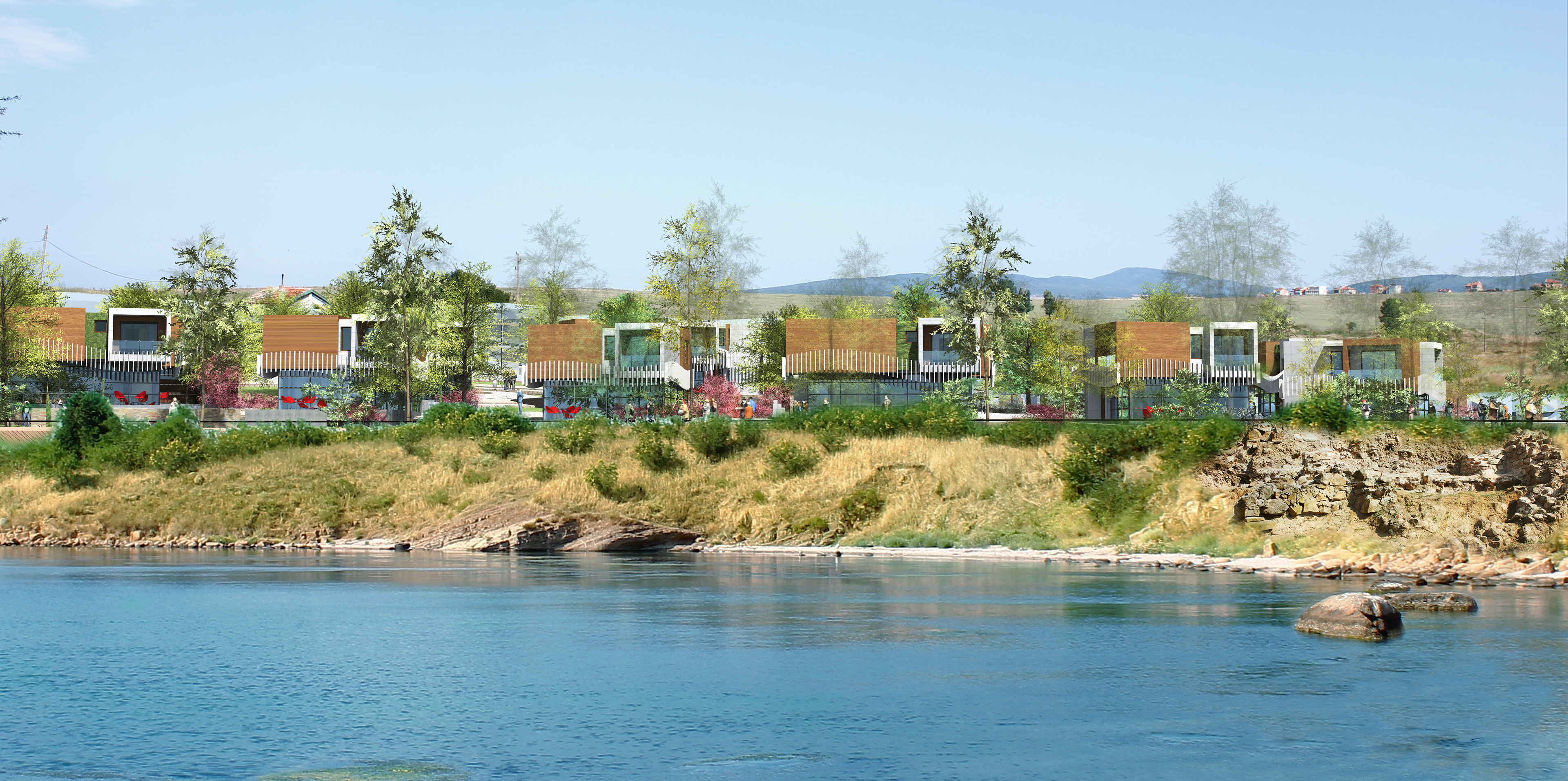 Houses - project "Phoros-7" - made for  Design Bureau Burulyanovi Architects