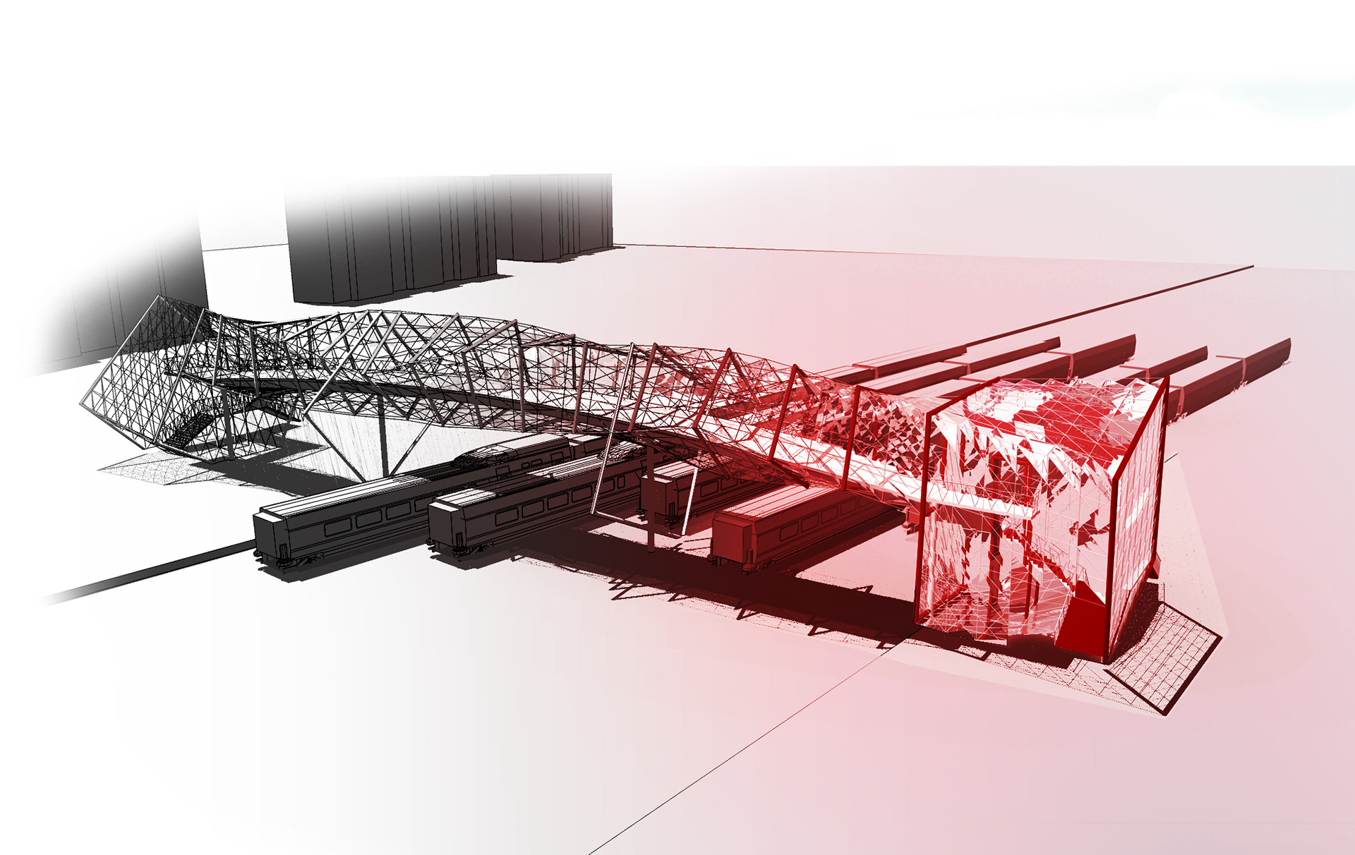 Pedestrian bridge - Idea Project