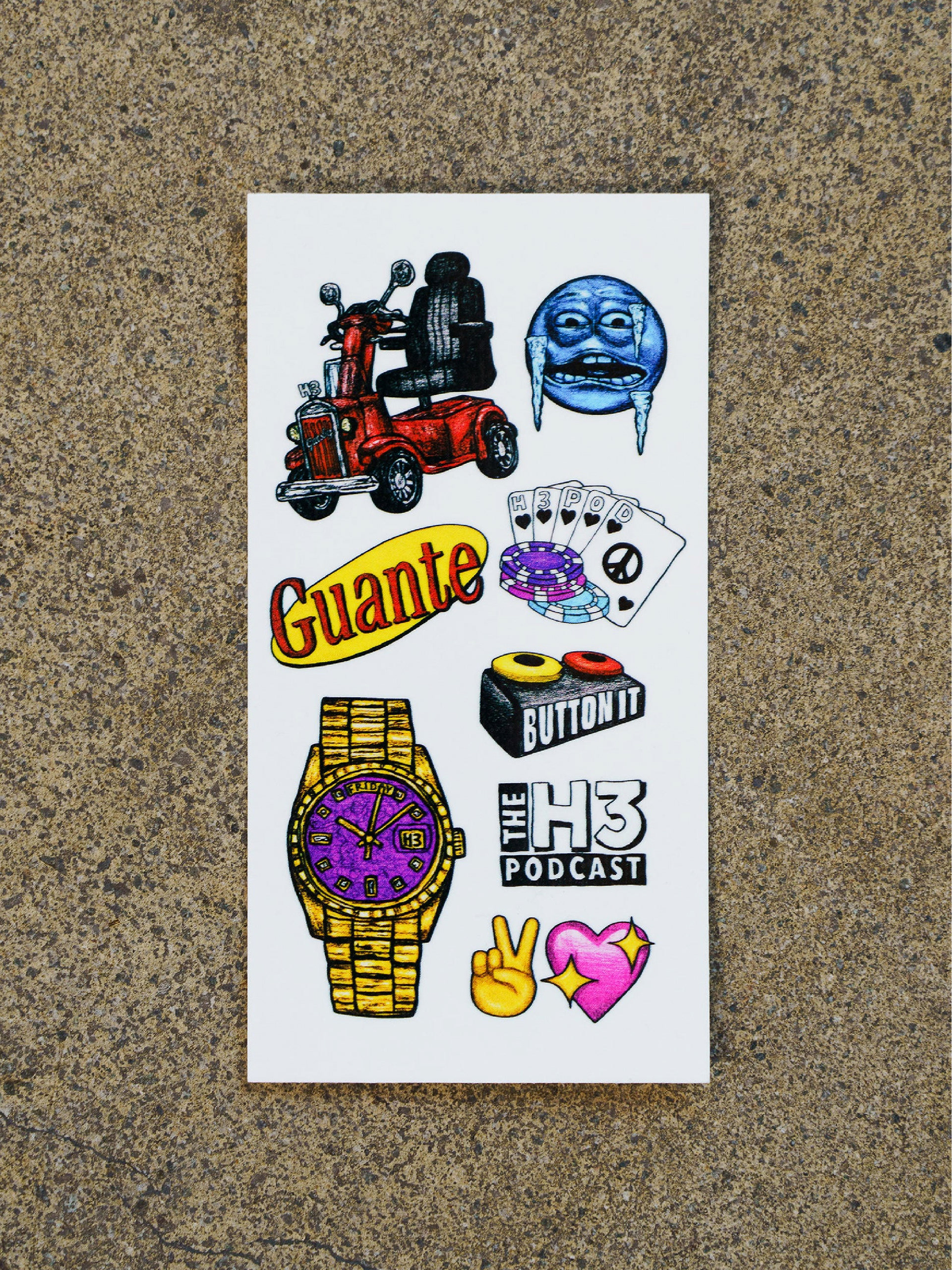 H3 Podcast - Tattoo pack