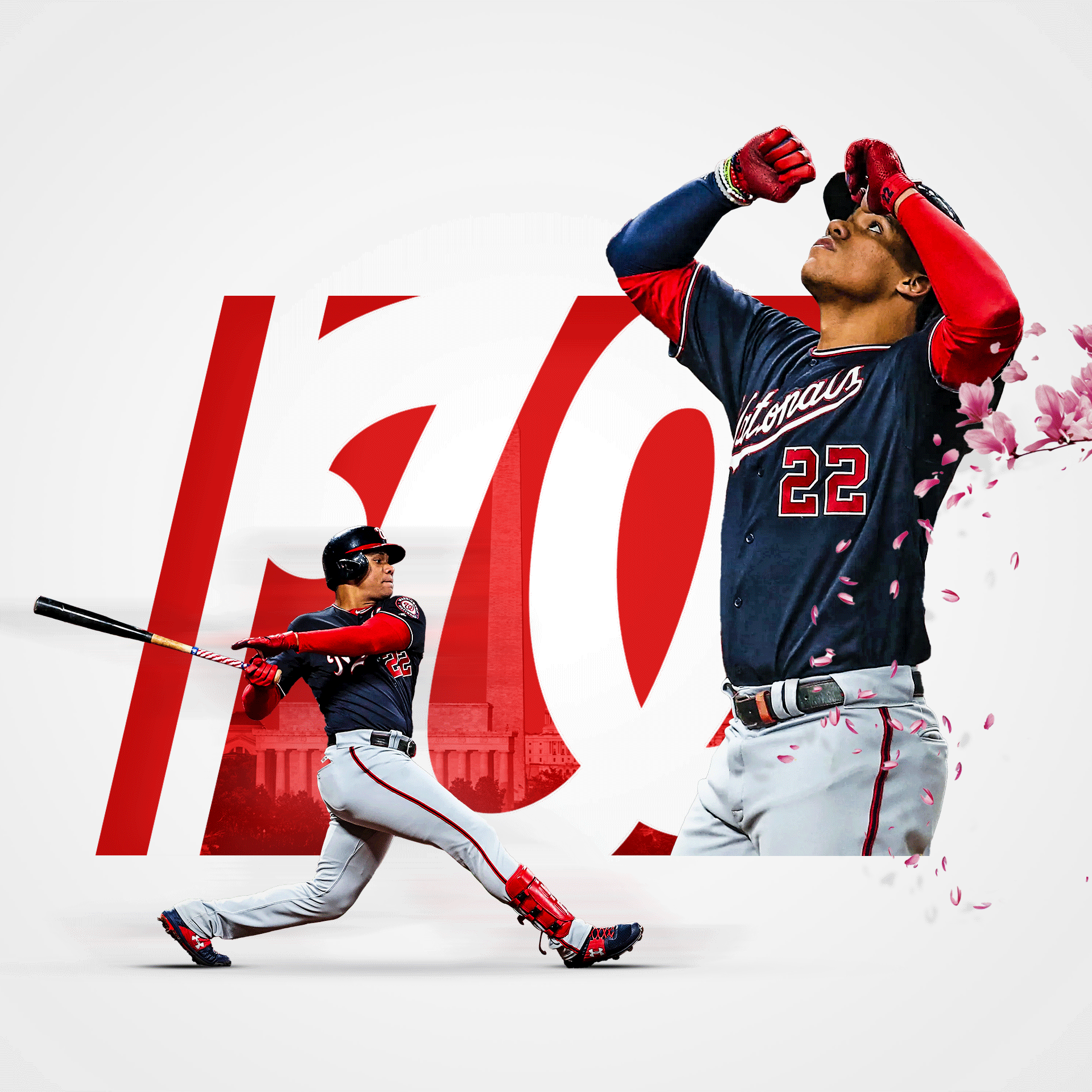 Juan Soto, left fielder for the Washington Nationals.