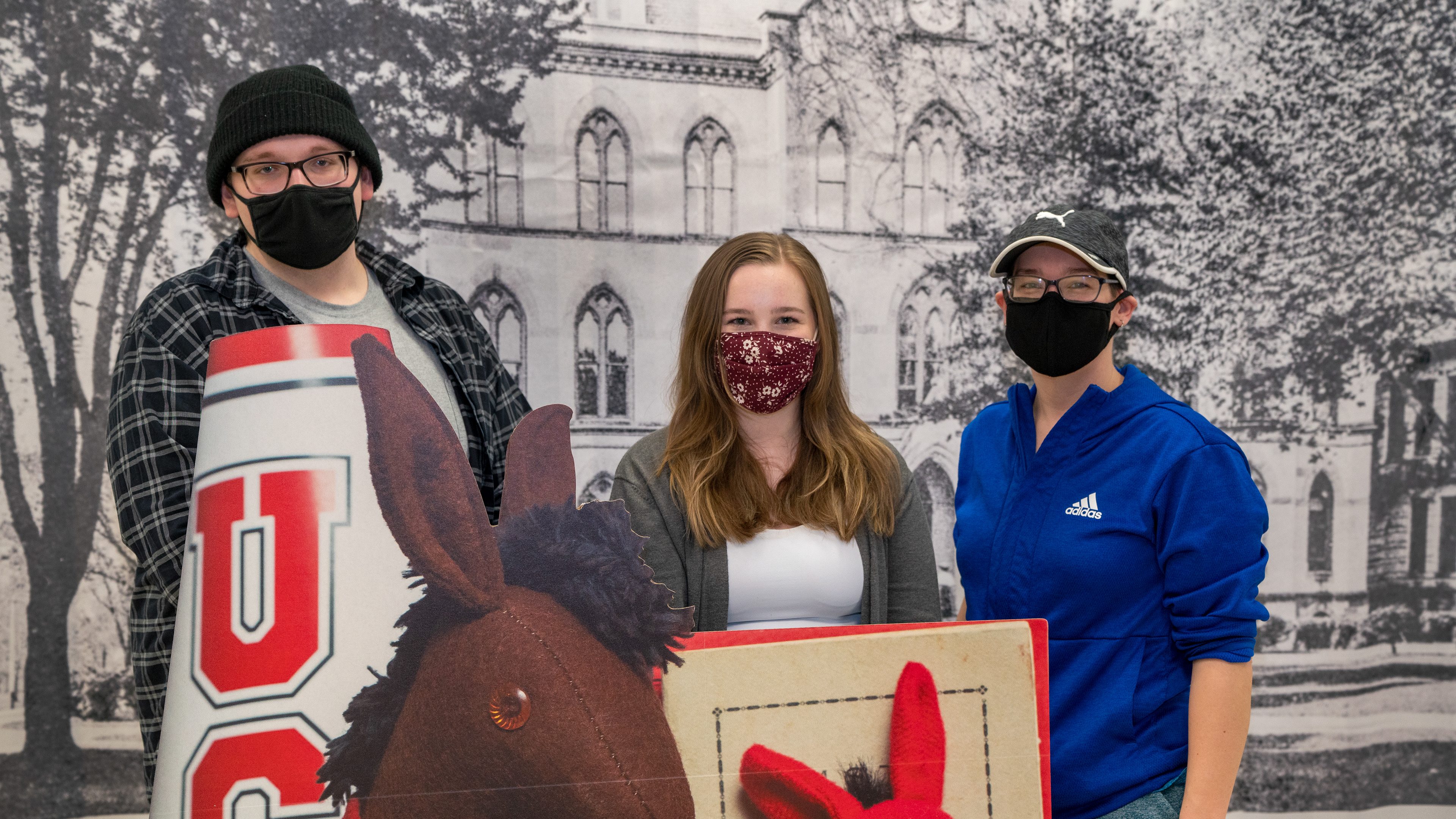 Me and My Fellow IMC Student Workers