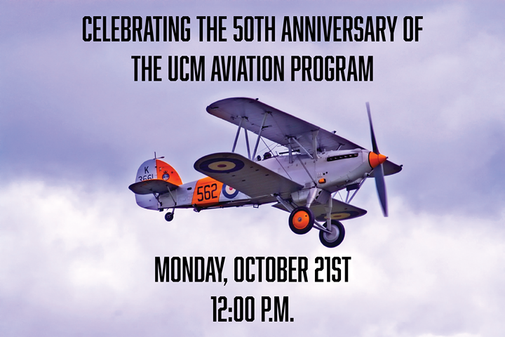 "50th Anniversary of Aviation Program Promo Flyer" 2019