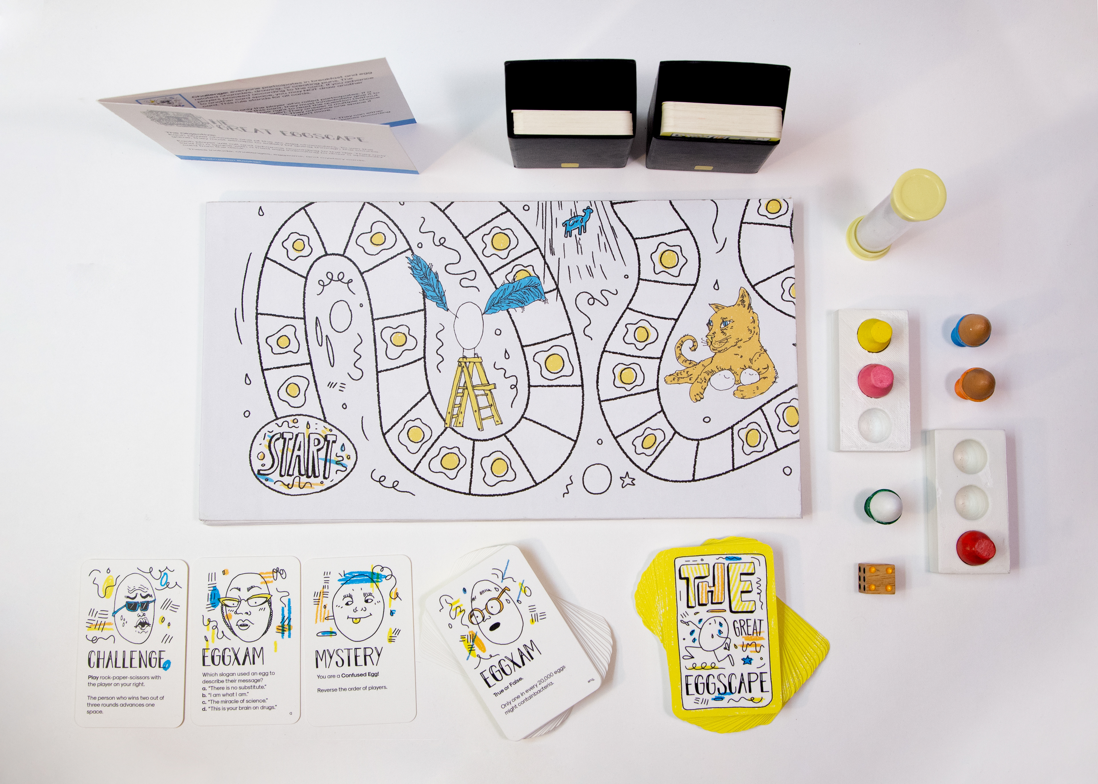 Great Eggscape full board game