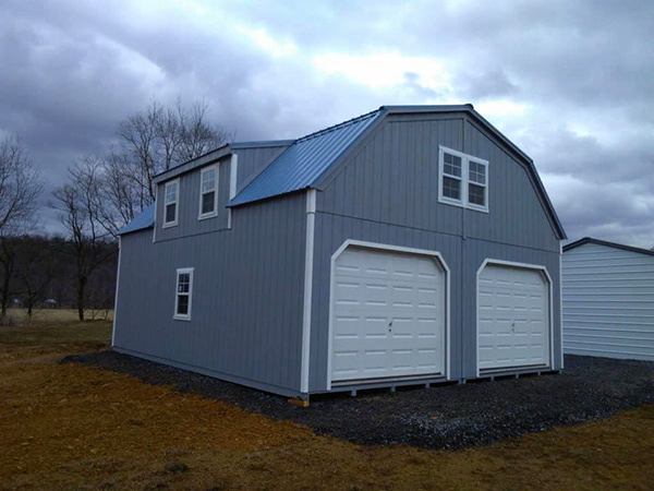 Tri-State Gazebo - 2-Story Gambrel Doublewide