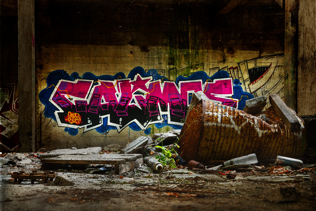Graffiti artist's remains