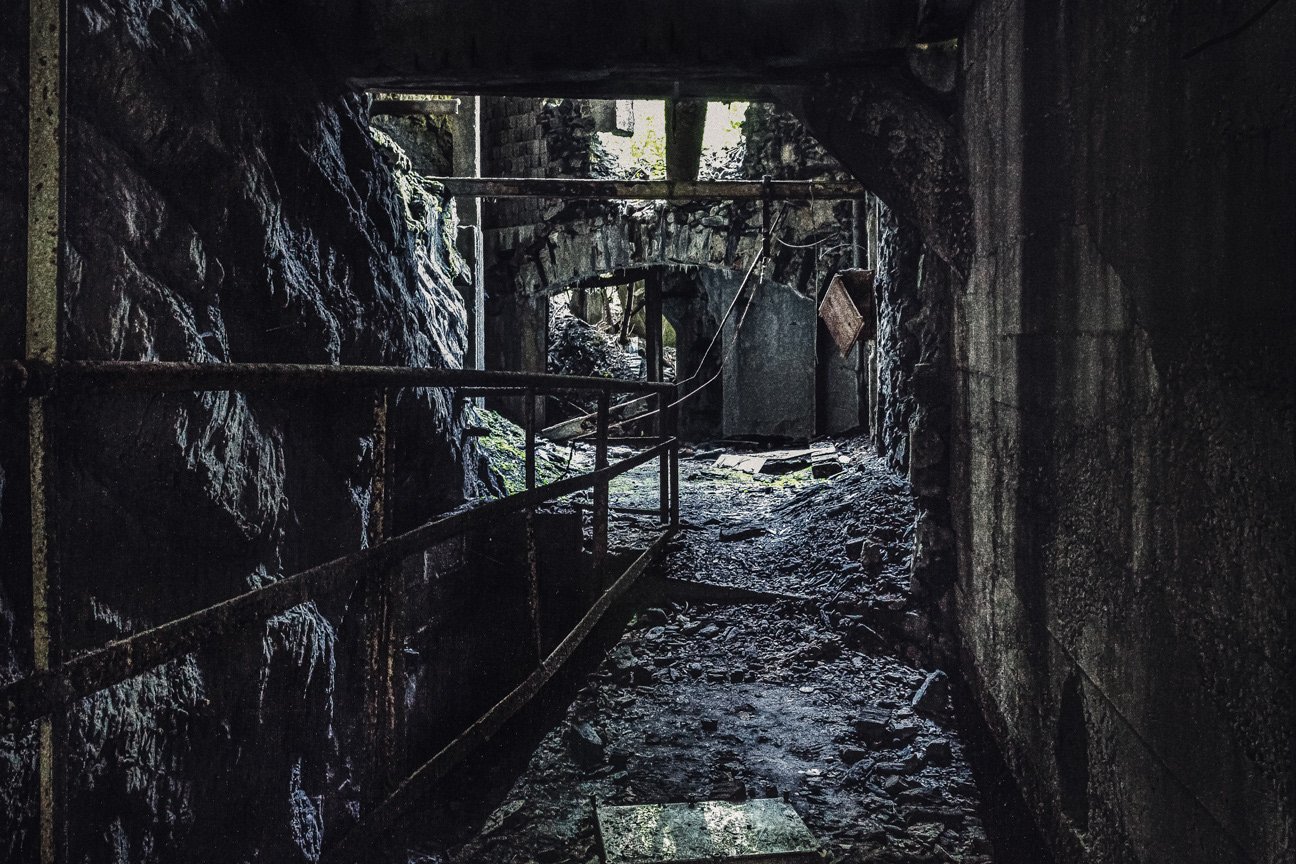 Into the depths of the earth