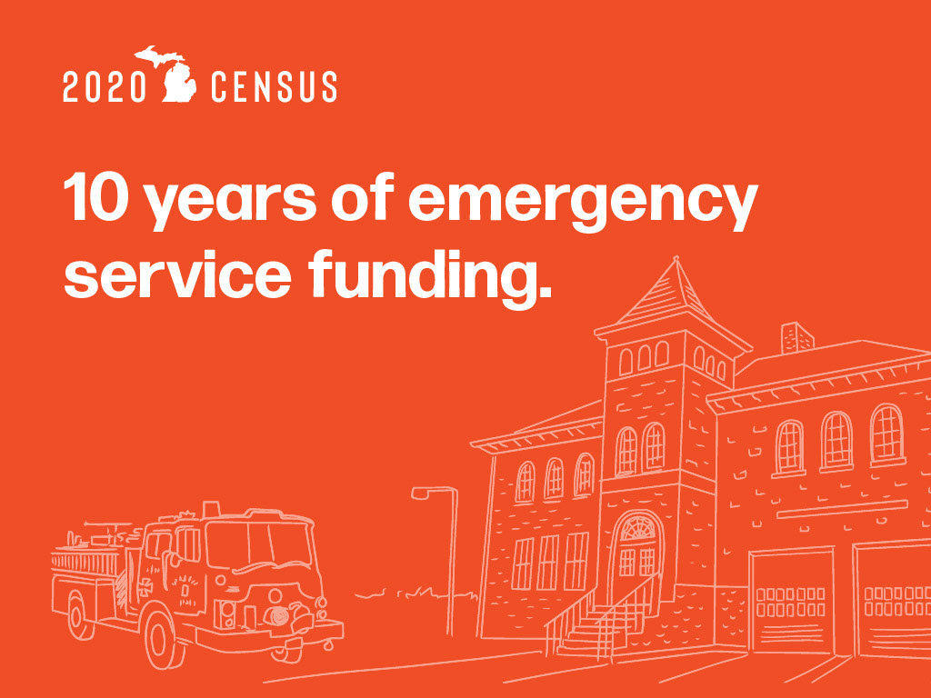 Nextdoor ads focused on services that rely on census results for funding