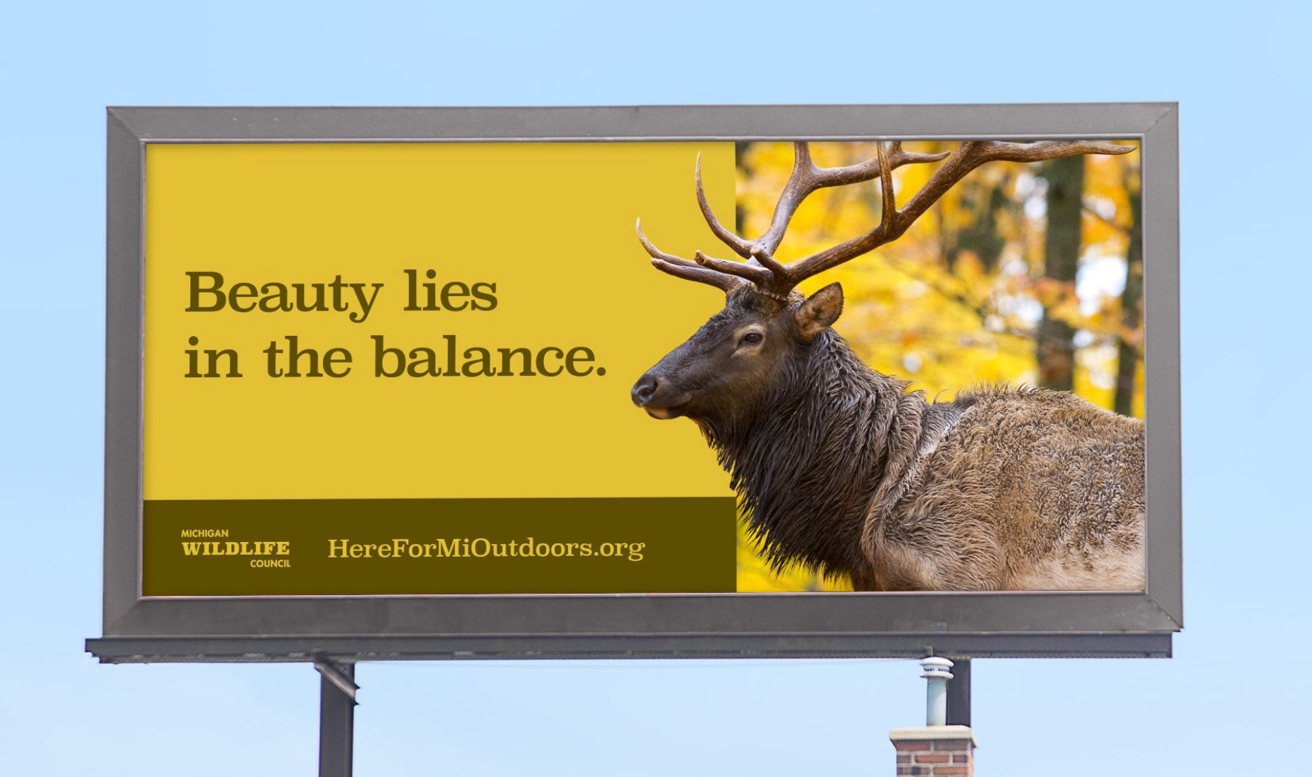 Broad message billboard