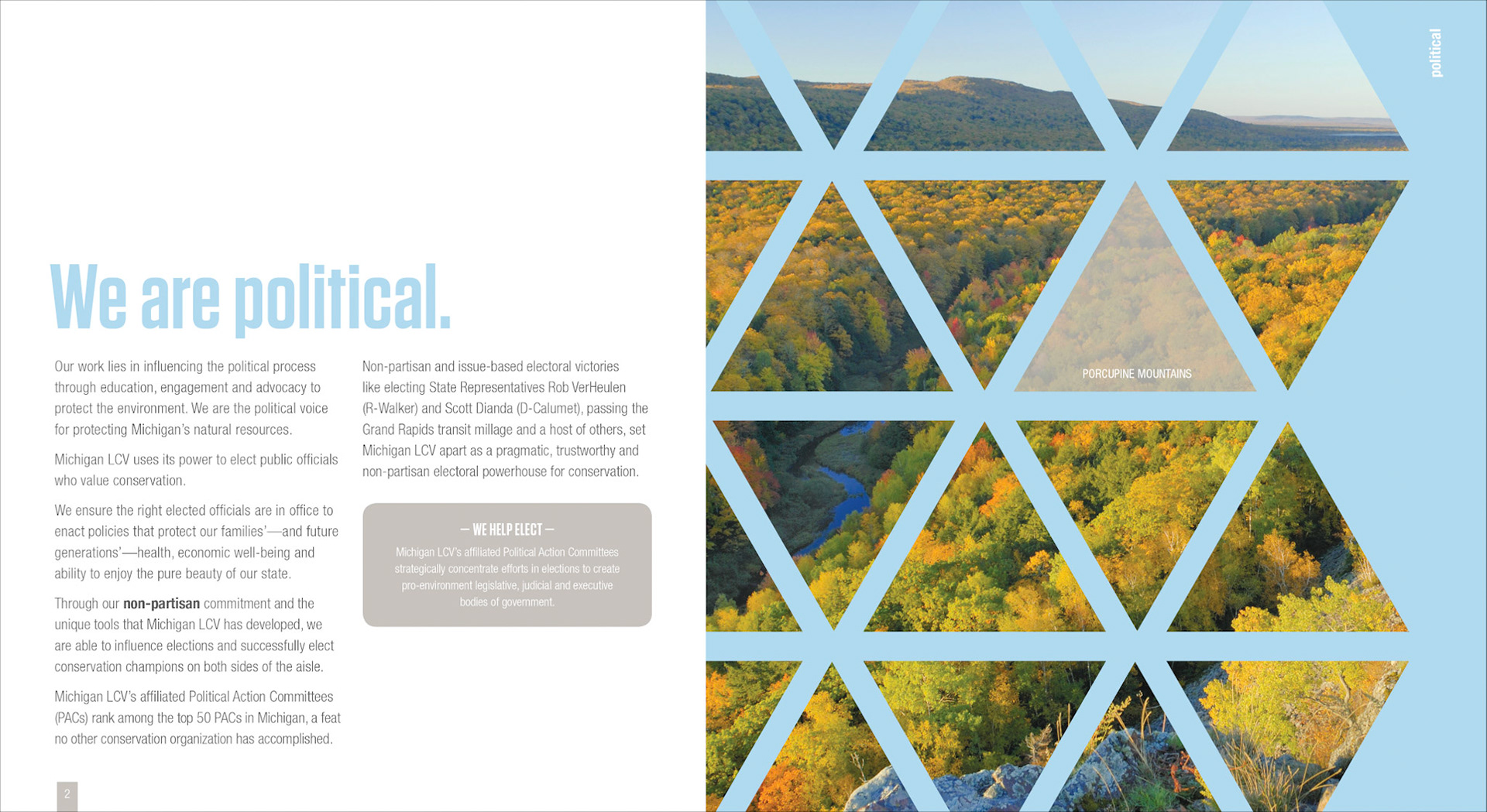 Case statement interior spread
