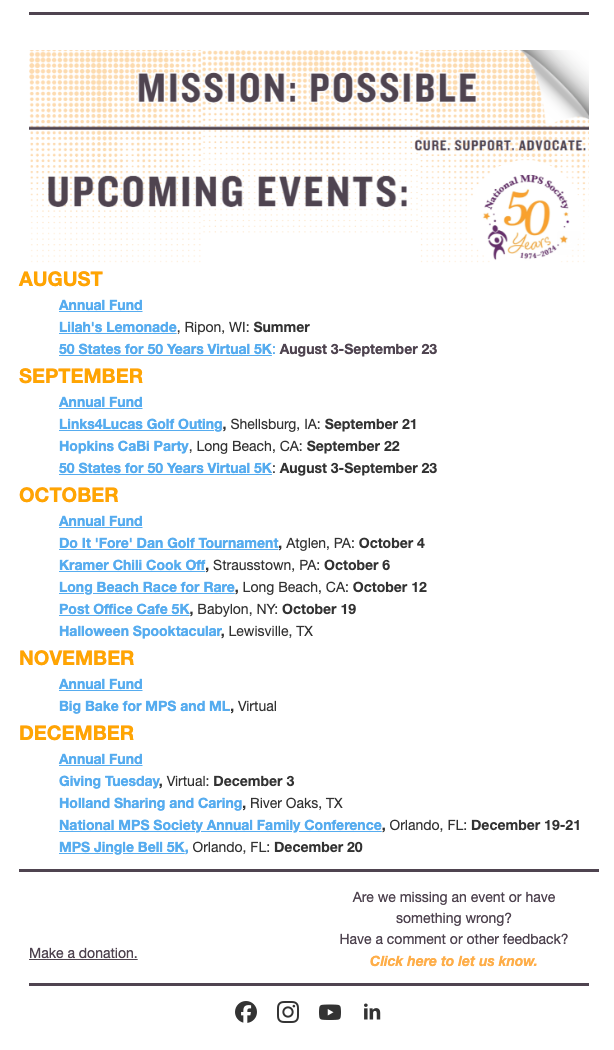 Development Newsletter