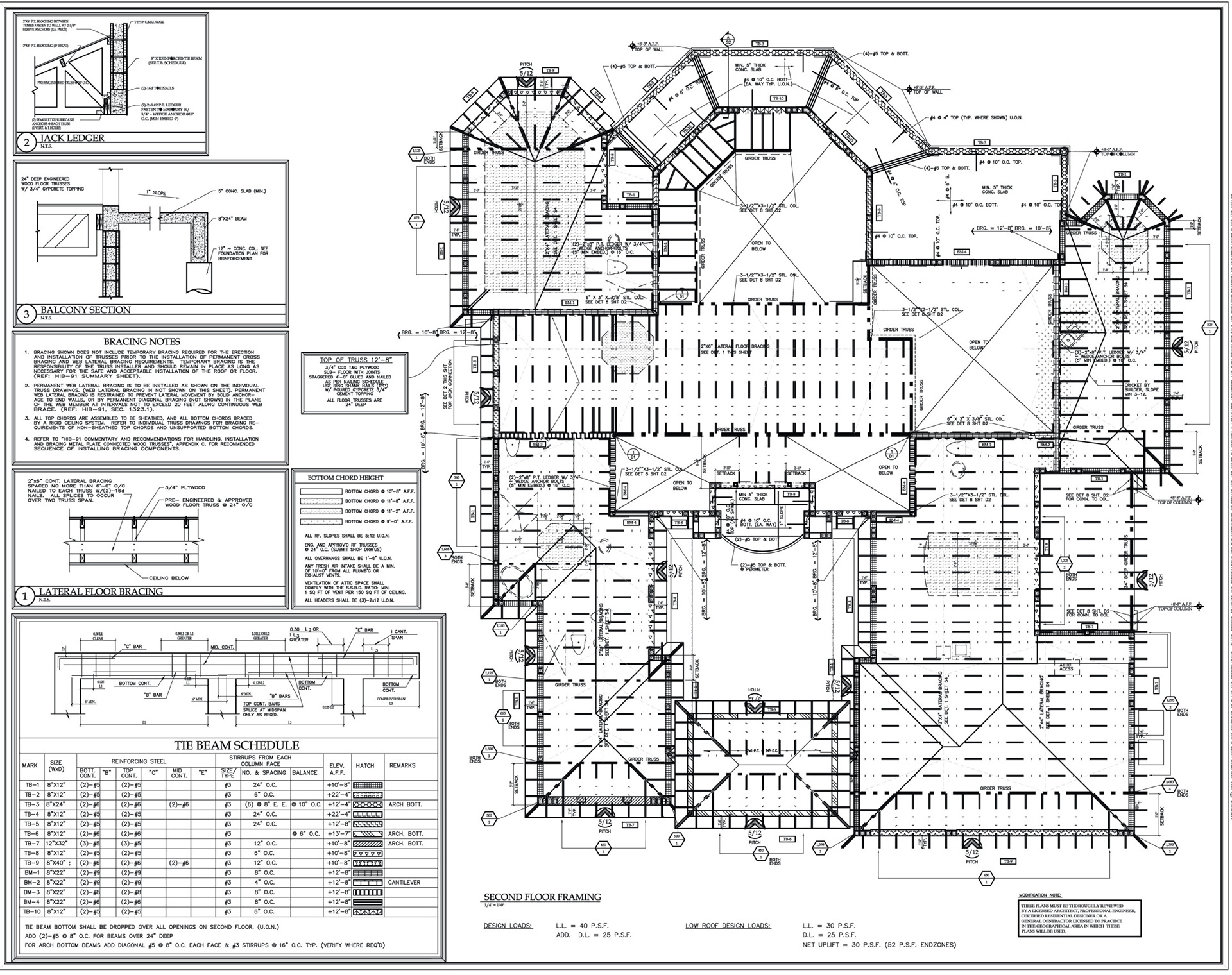 STRUCTURE PLAN: CEILING
