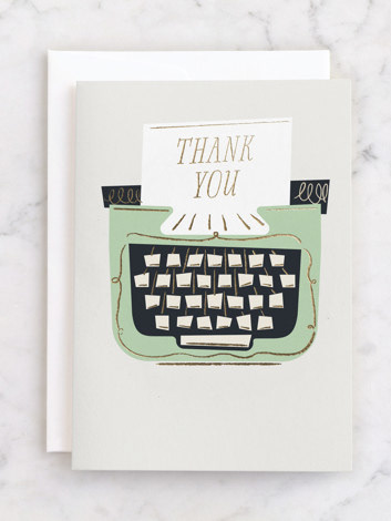Grateful Typewriter