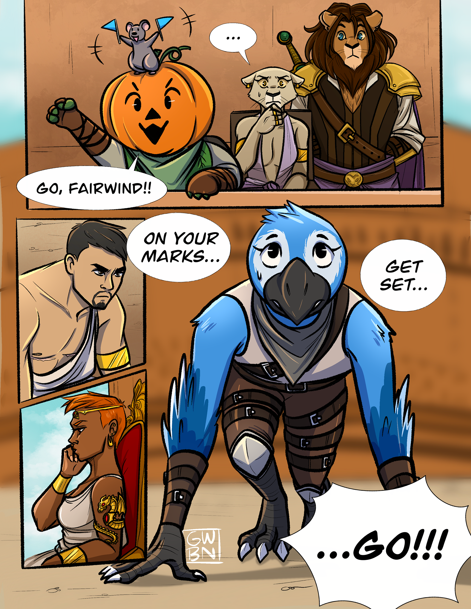 Original artwork of our DND campaign - 12/24