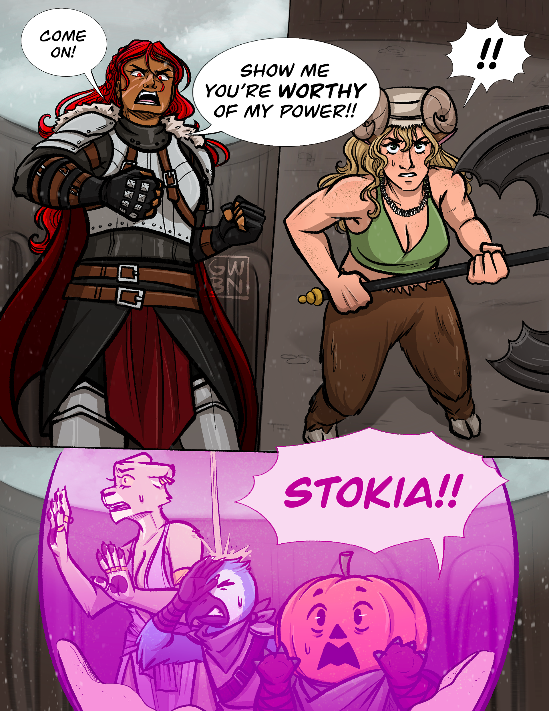 Original artwork of our DND campaign - 12/24