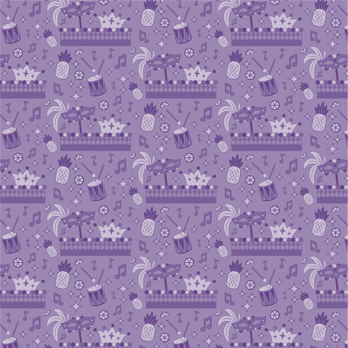 Street Parade - Pantone 266 - Fragrance Notes: Golden pineapple. blood orange, and juicy plum.