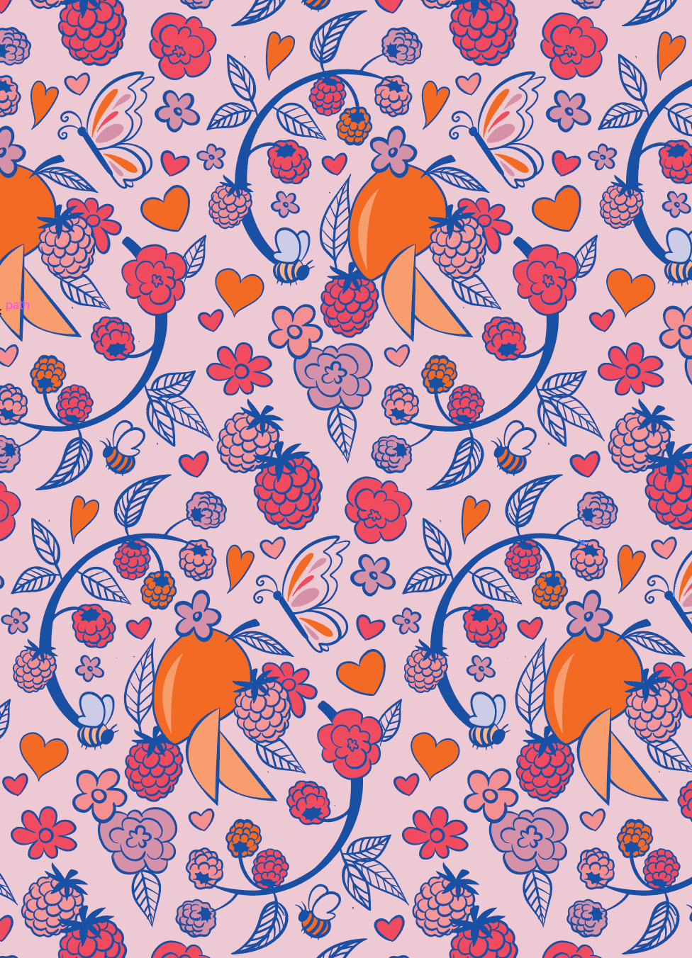 Courage - Pantone 507 - Fragrance notes: Raspberry, red mango, and pink amber.