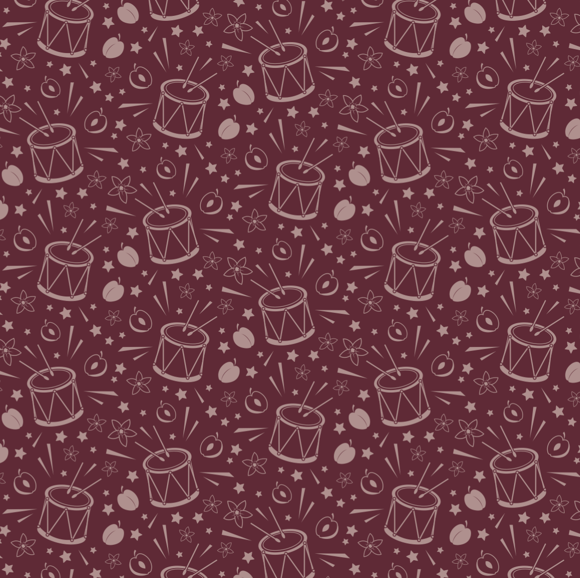 Rum Pum Plum - Pantone 505 - Fragrance Notes: Plum jam, flakey buttery crust, and vanilla sugar.