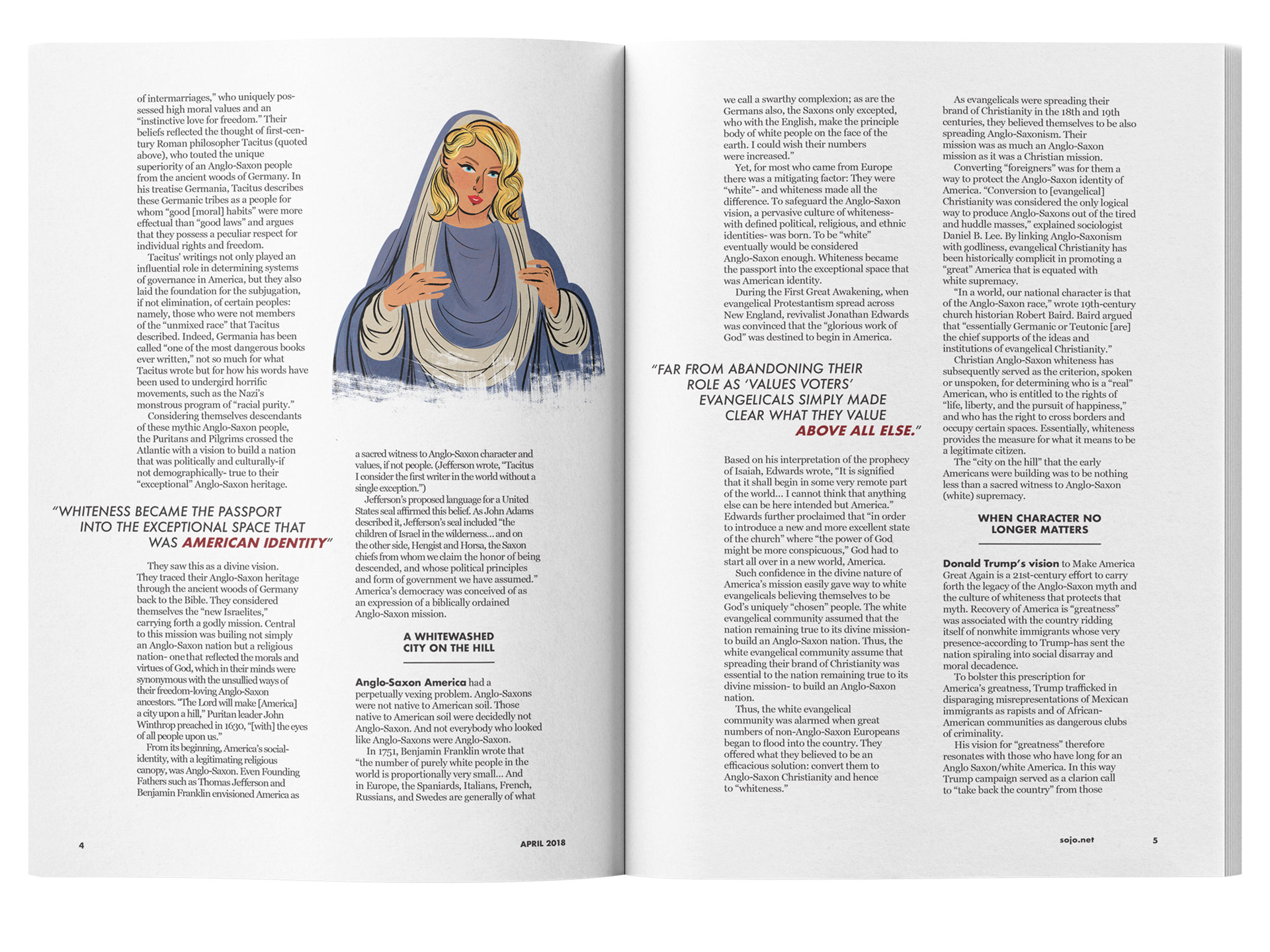 "How Evangelicals Became White" layout 1