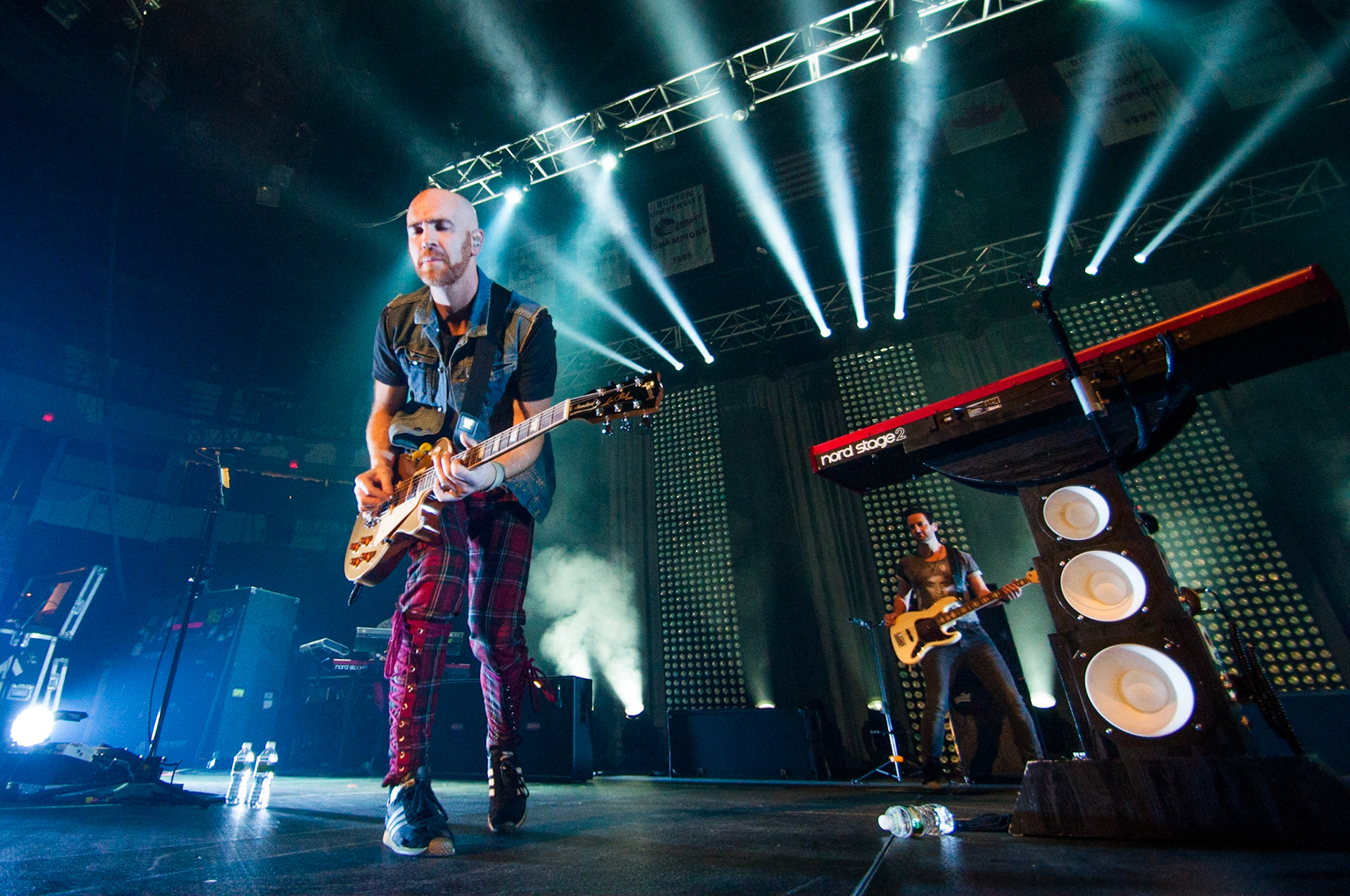 The Script performing in Boston. Photo taken by Dean Shu.