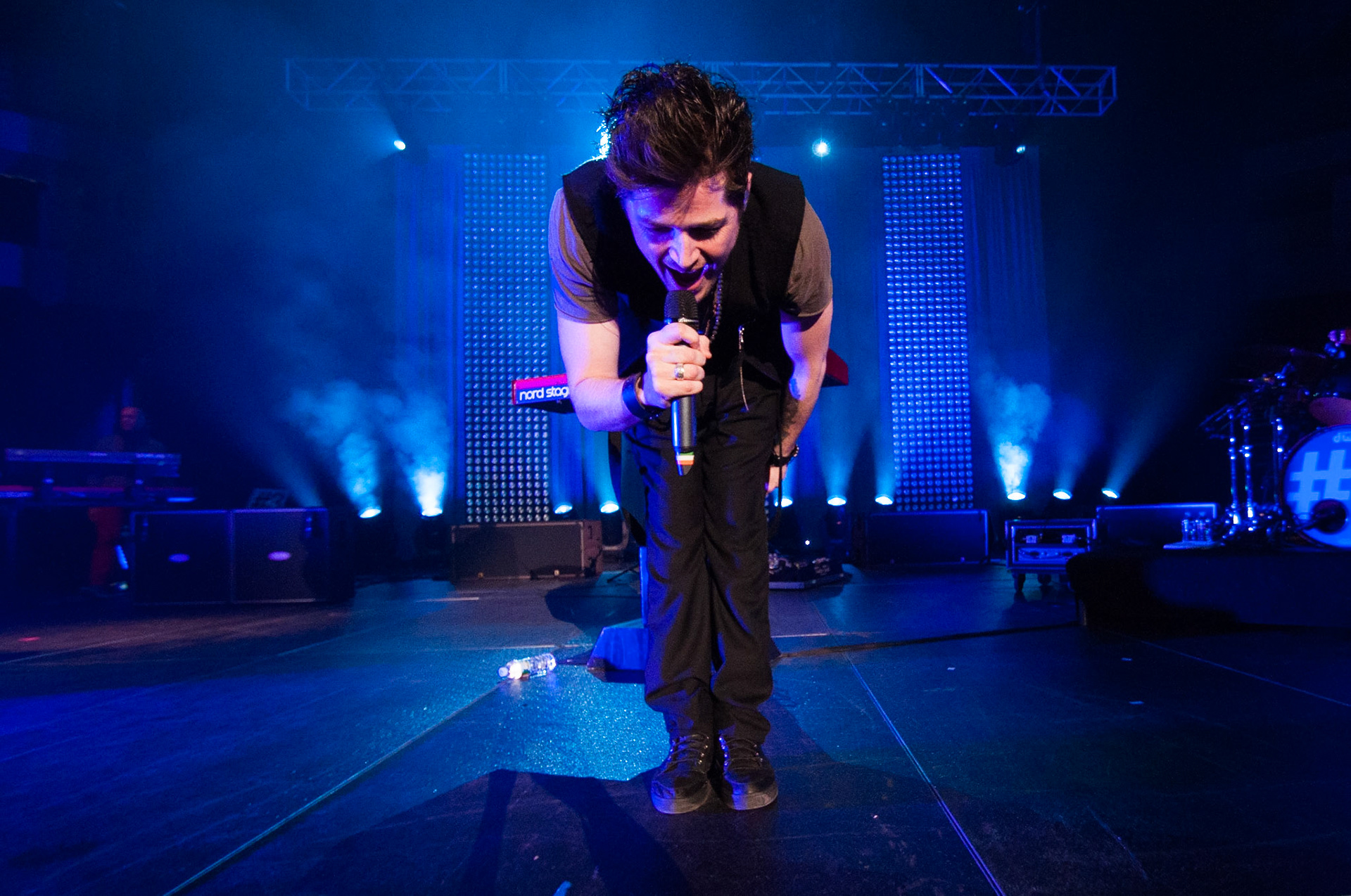 The Script performing in Boston. Photo taken by Dean Shu.