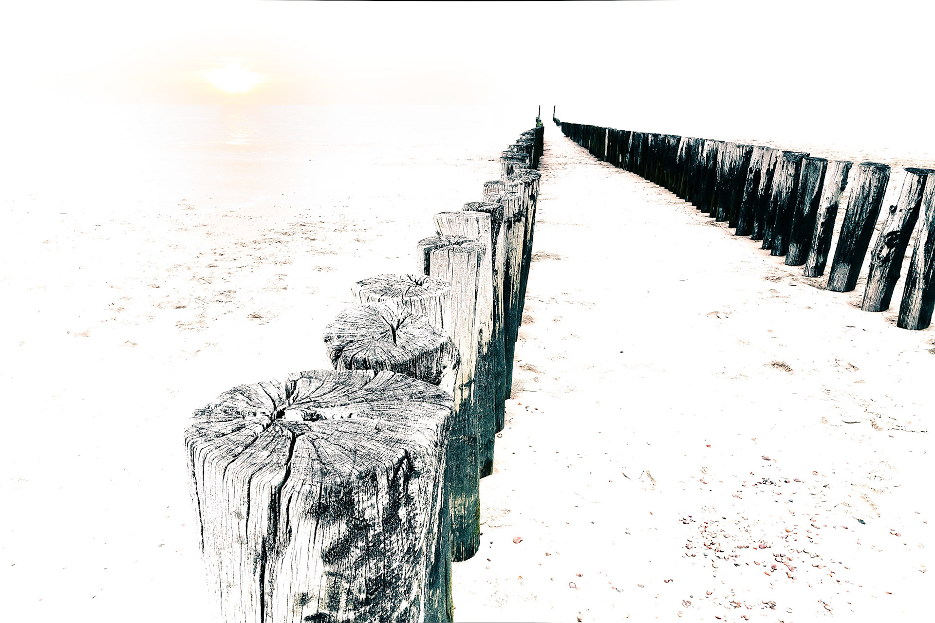 At the end of a day.