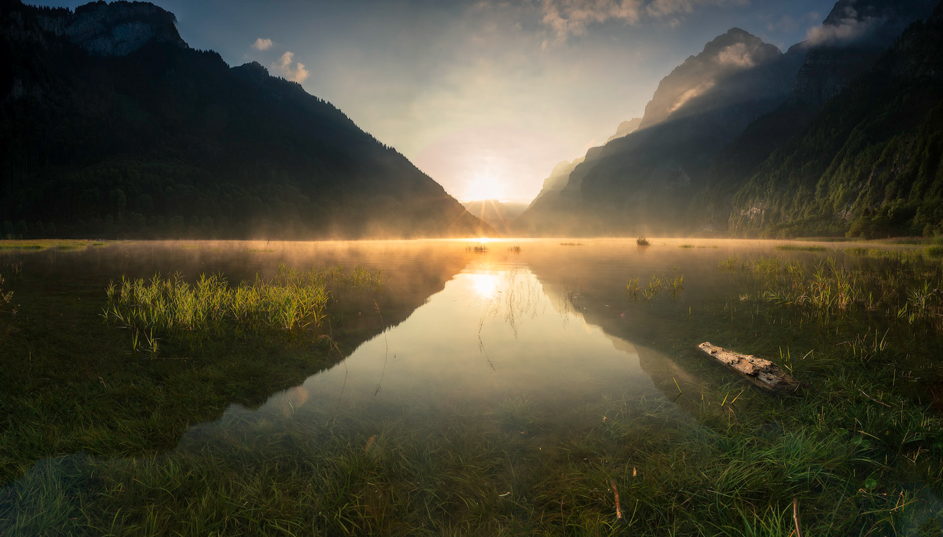 Eine beruhigende Stimmung fern ab von Hektik.
Was übermorgen ist, ist jetzt nicht von Wichtigkeit.