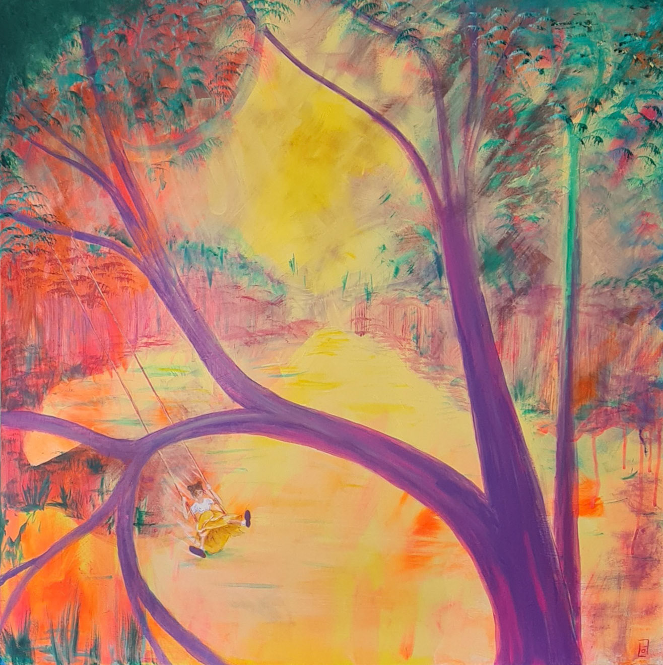 Balançoire n°2 by Florence Chauvet Artiste