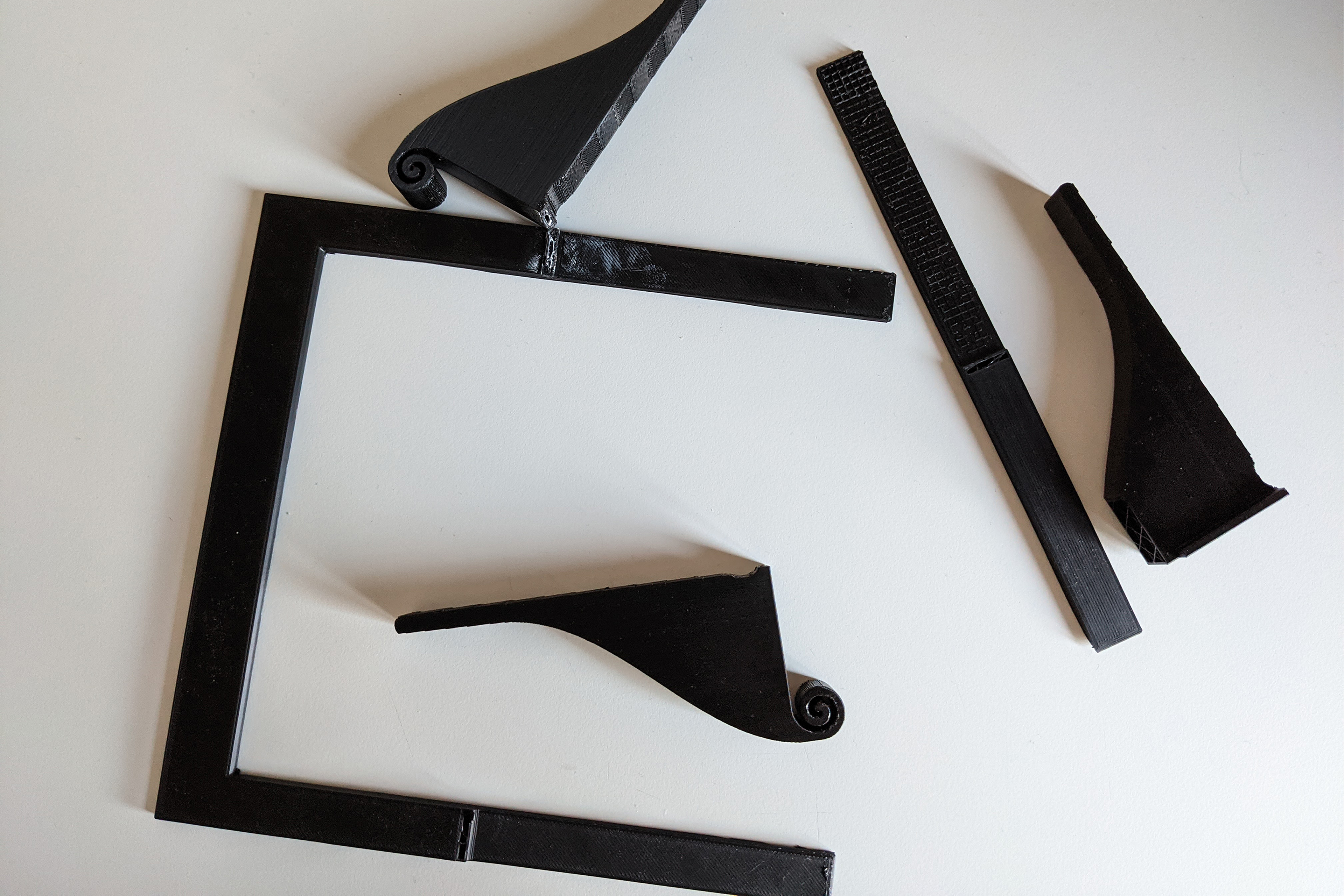 Testing printing direction in correlation to stability