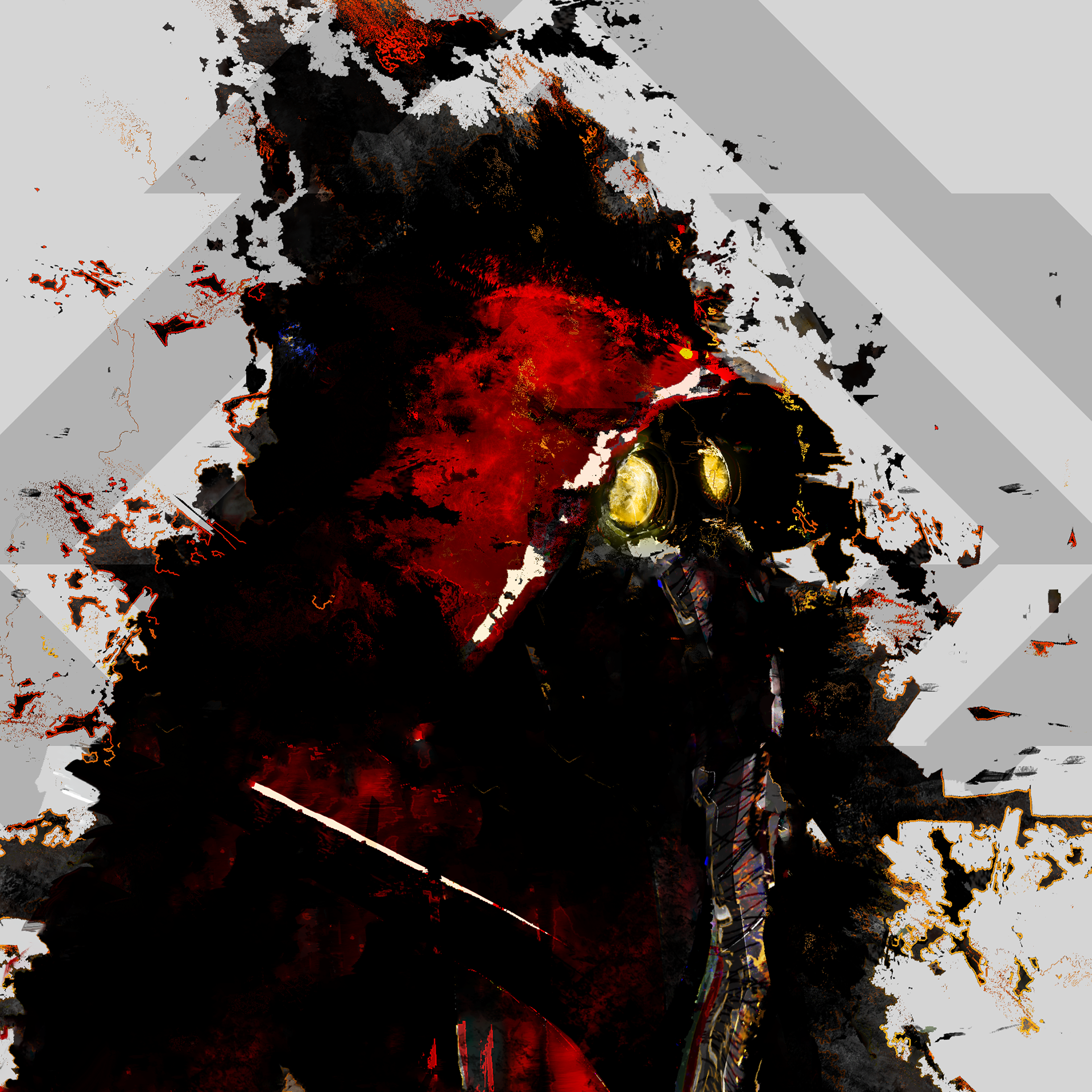 TF2 Pyro (Burning Flames Cowl)