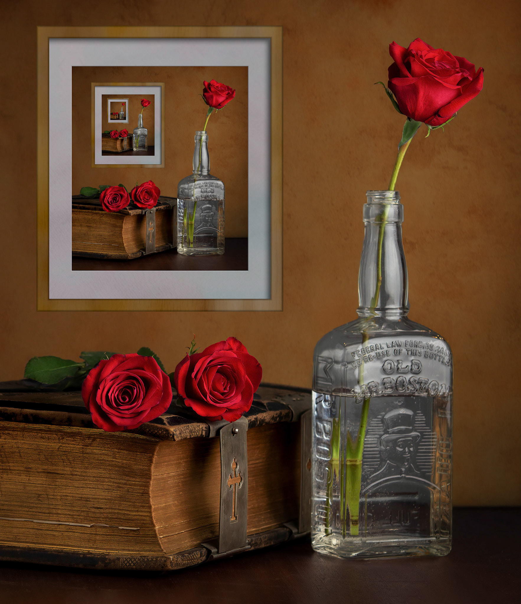 Roses mise en abyme