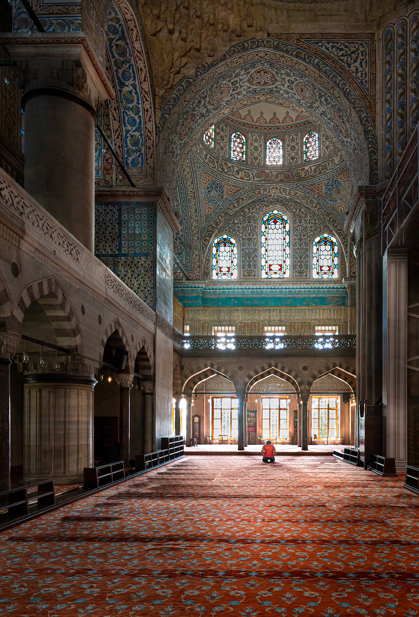 Blue Mosque - Prayer - Istanbul, Turkey