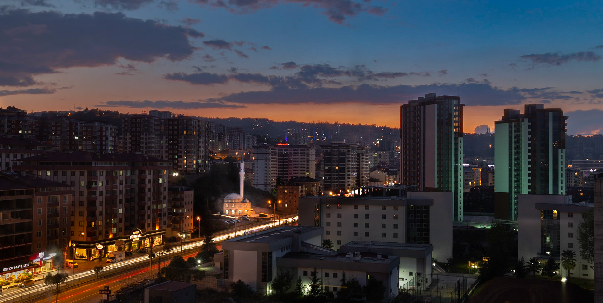 Yomra Cityscape - Black Sea - Turkey